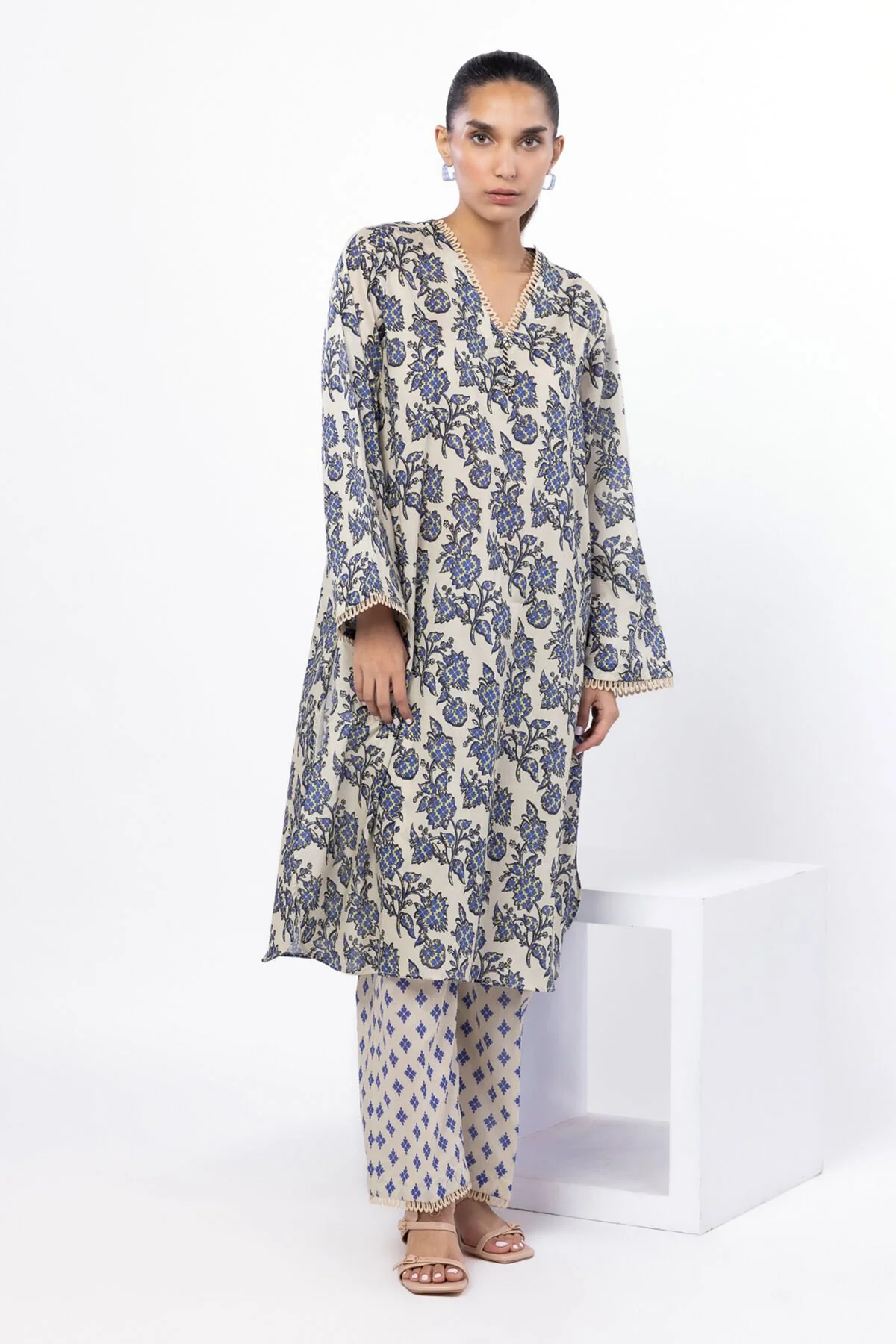 Khaadi SSY2499A Fabrics 2 Piece Top and Bottom 2025