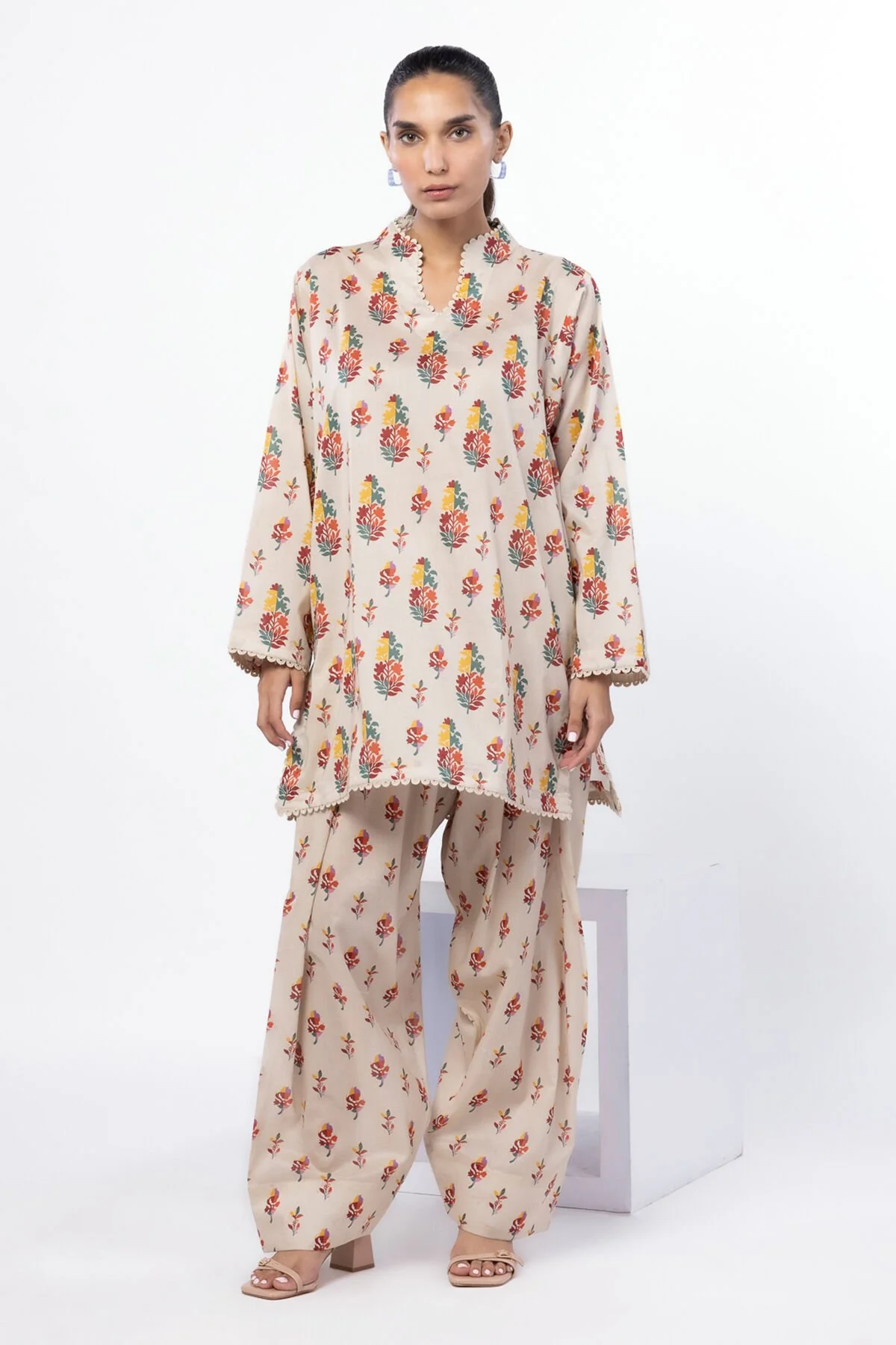 Khaadi SSY2503A Fabrics 2 Piece Top and Bottom 2025