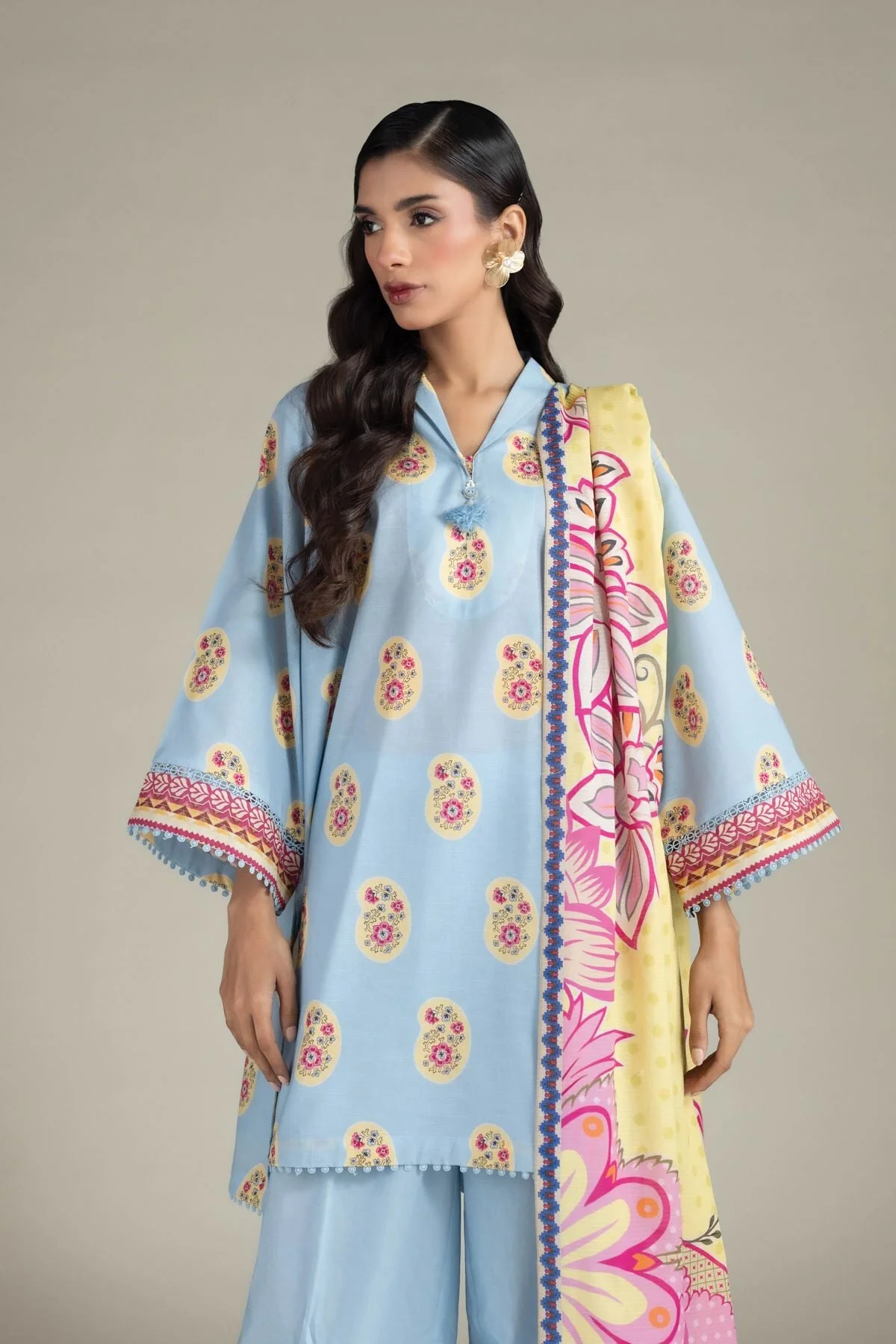 Khaadi T-A22-26-102FG1 3 Piece Spring Summer Collection 2026 - Image 2