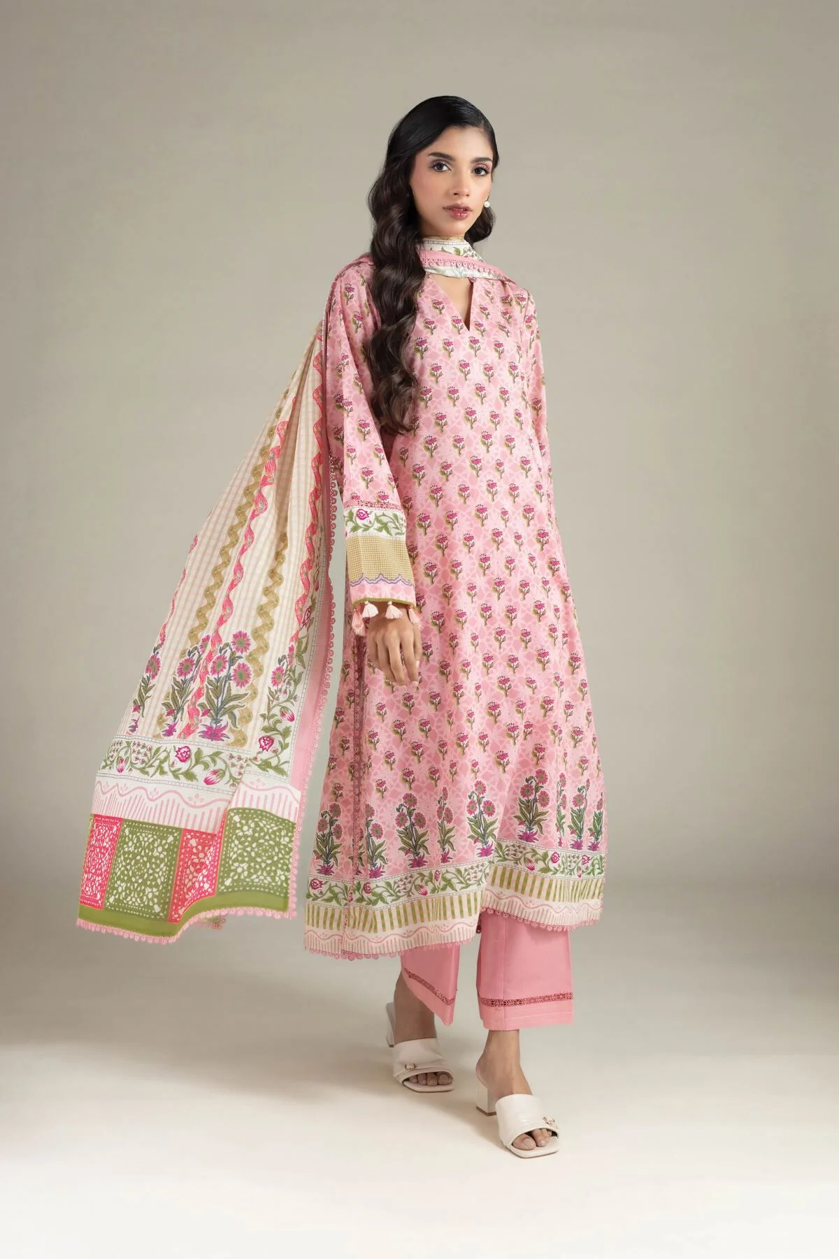 Khaadi T-A22-26-102FJ1 3 Piece Spring Summer Collection 2026