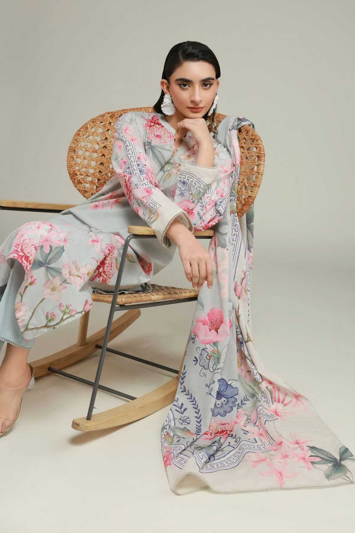 Khaadi T-A22-26-103FF1 3 Piece Spring Summer Collection 2026 - Image 2
