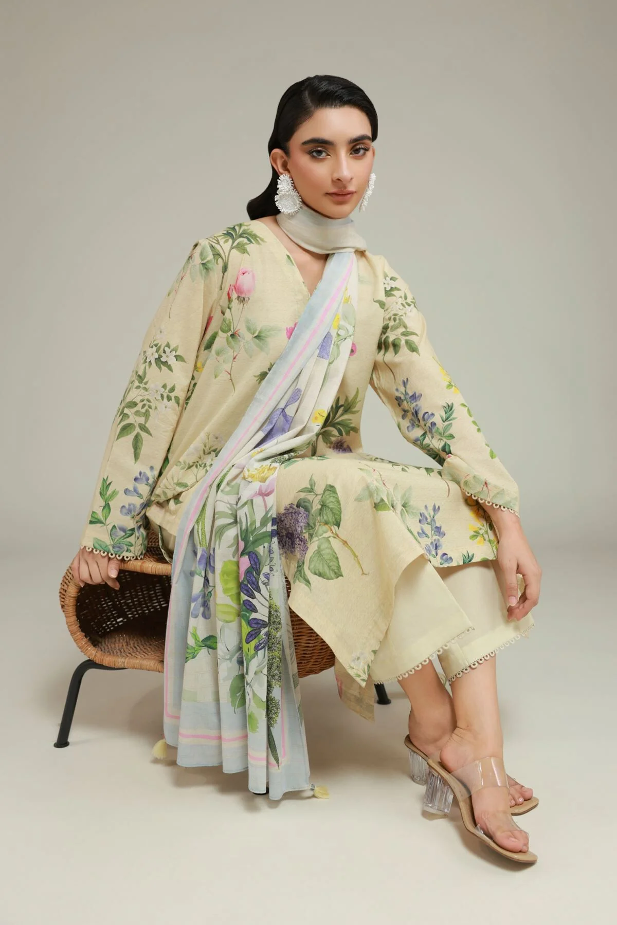 Khaadi T-A22-26-103FI1 3 Piece Spring Summer Collection 2026 - Image 2