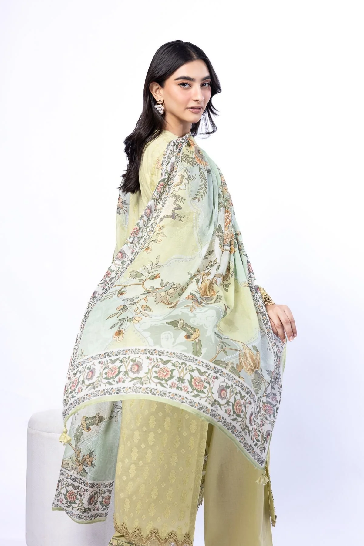 Khaadi T-A22-26-107FF-VG_MULTI Fabrics First Bloom 2026 - Image 3