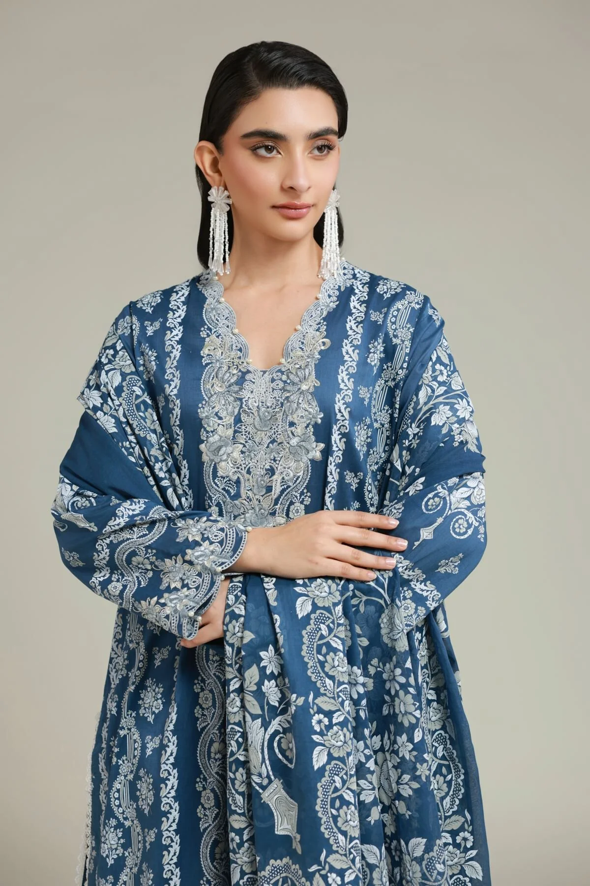Khaadi T-A22-26-113FD2 3 Piece Spring Summer Collection 2026