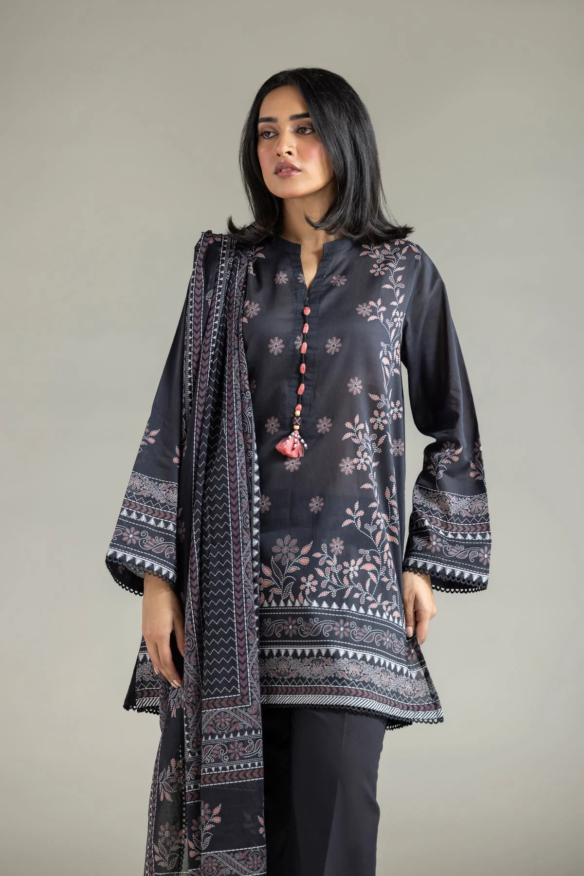 Khaadi T-A22-26-115FB1 3 Piece Spring Summer Collection 2026 - Image 2