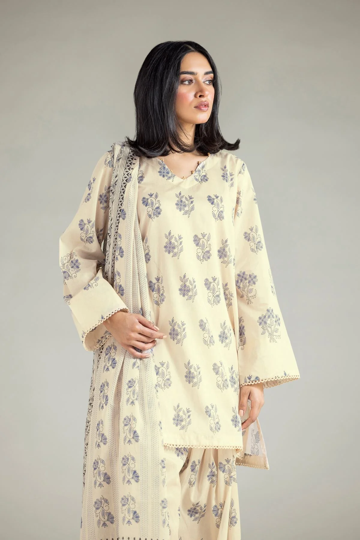 Khaadi T-A22-26-115FG1 3 Piece Spring Summer Collection 2026 - Image 2