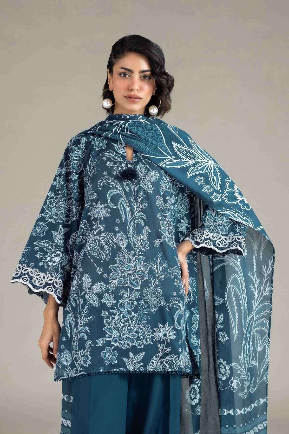 Khaadi T-A22-26-116FC1 3 Piece Spring Summer Collection 2026