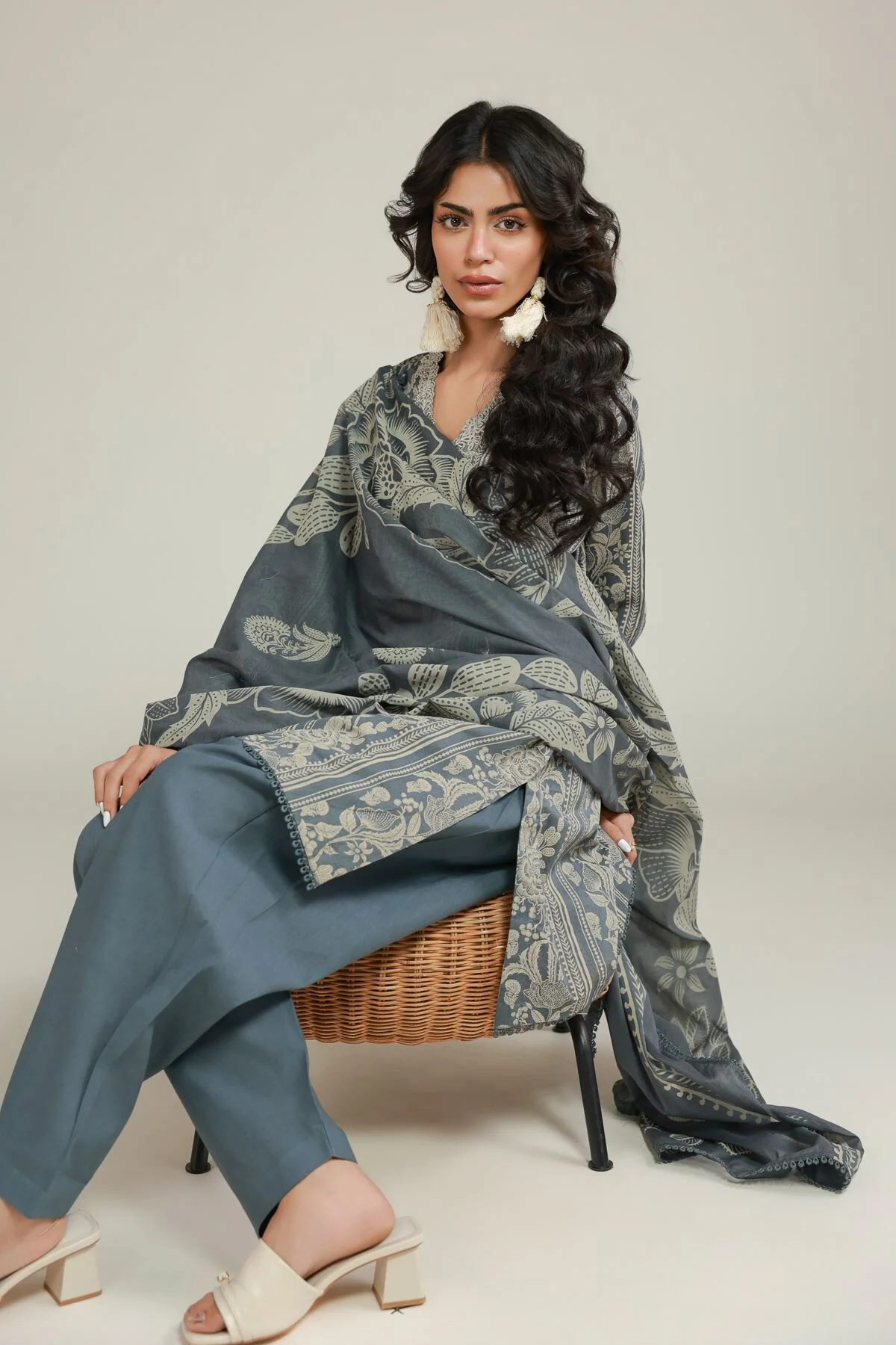 Khaadi T-A22-26-116FD2 3 Piece Spring Summer Collection 2026 - Image 2