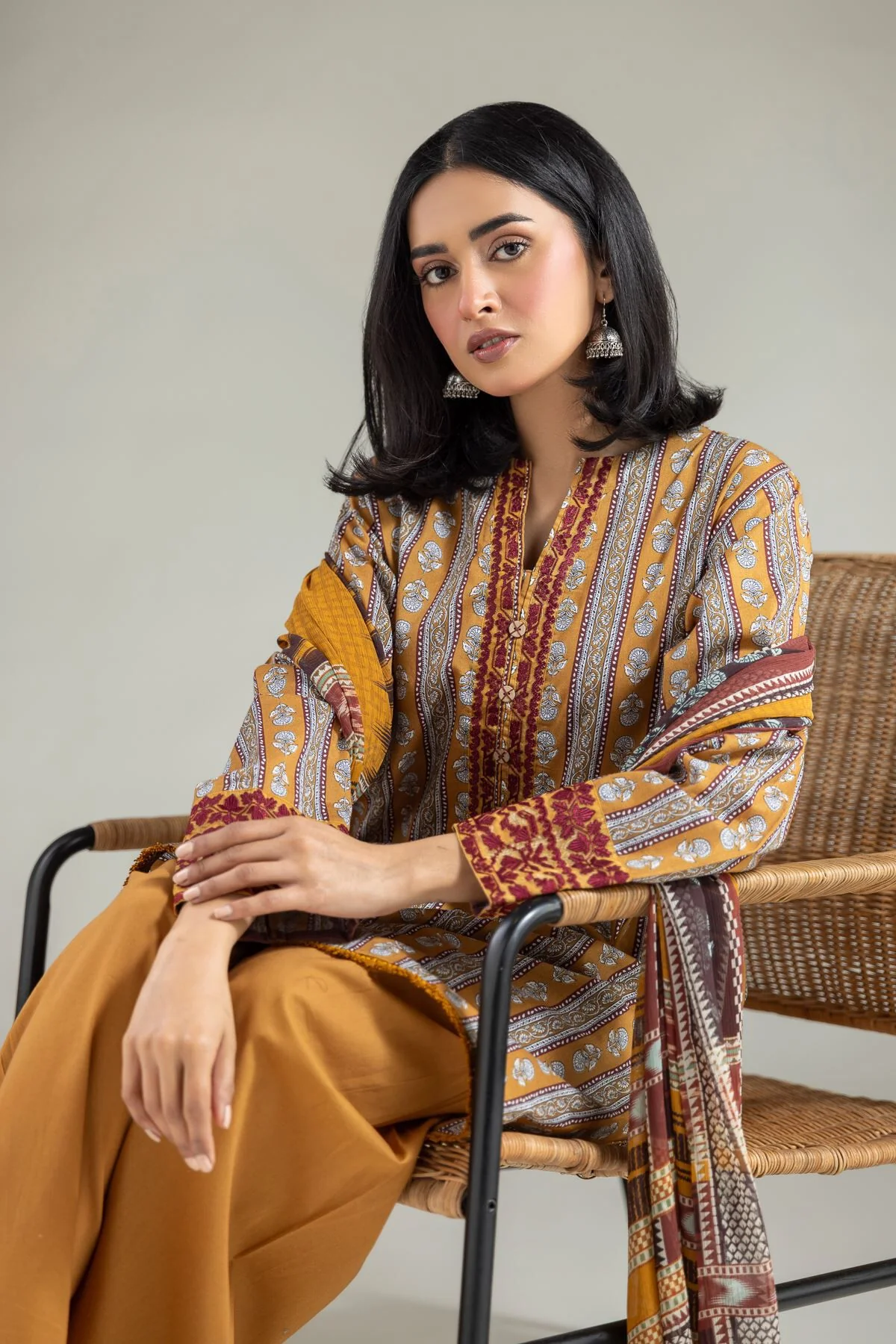 Khaadi T-A22-26-121FF1 3 Piece Spring Summer Collection 2026 - Image 2