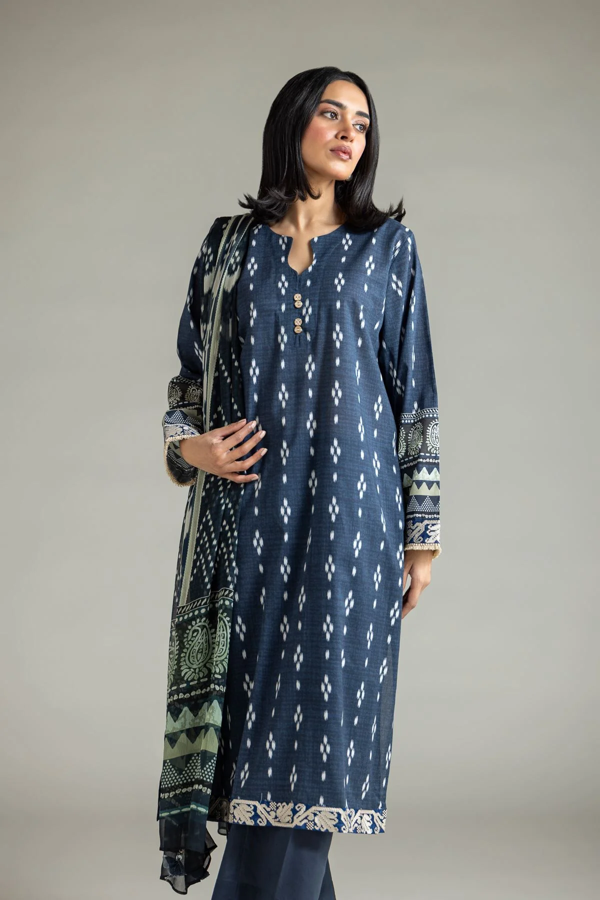 Khaadi T-A22-26-121FH1 3 Piece Spring Summer Collection 2026 - Image 2