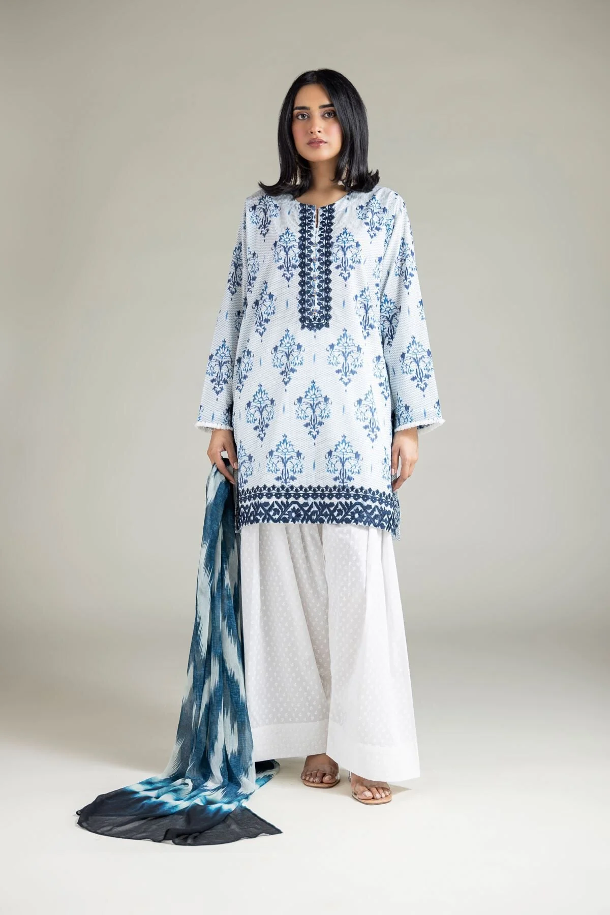 Khaadi T-A22-26-121FJ1 3 Piece Spring Summer Collection 2026