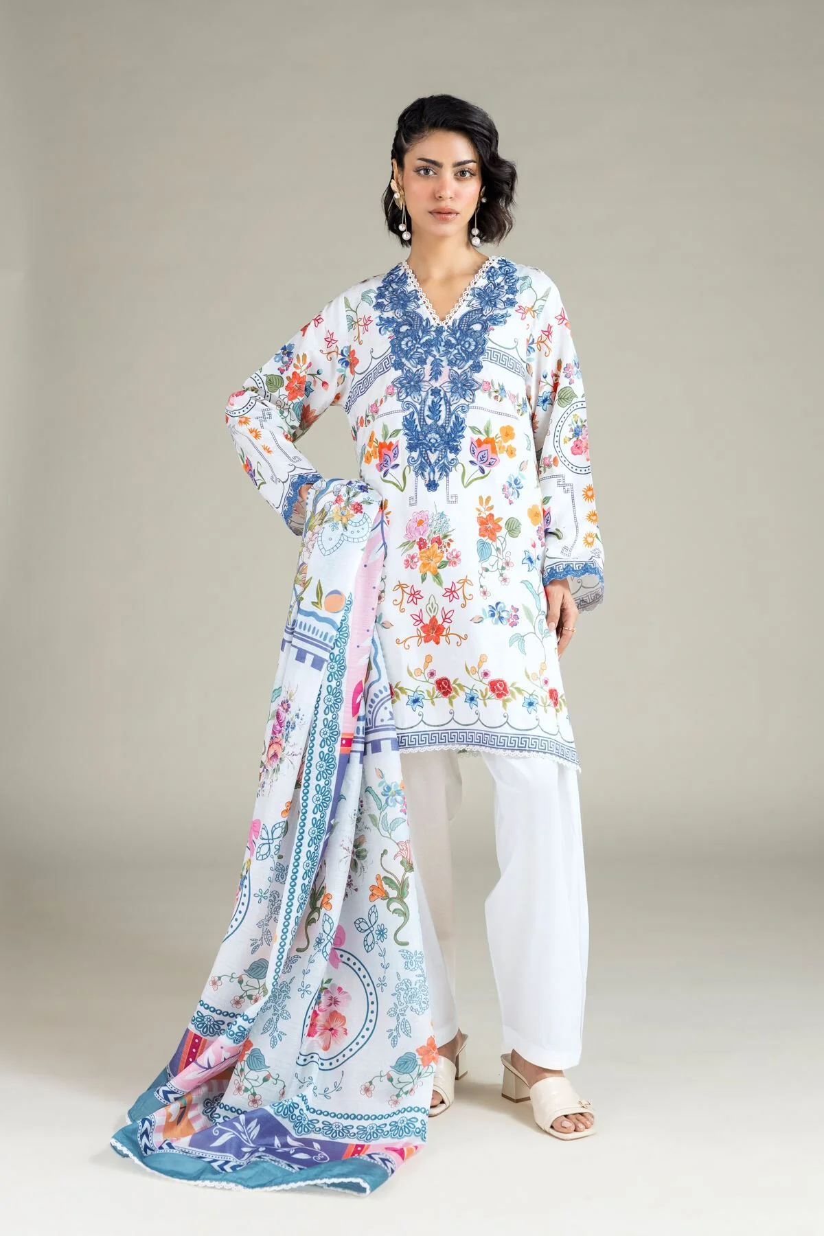 Khaadi T-A33-26-104FA1 3 Piece Spring Summer Collection 2026
