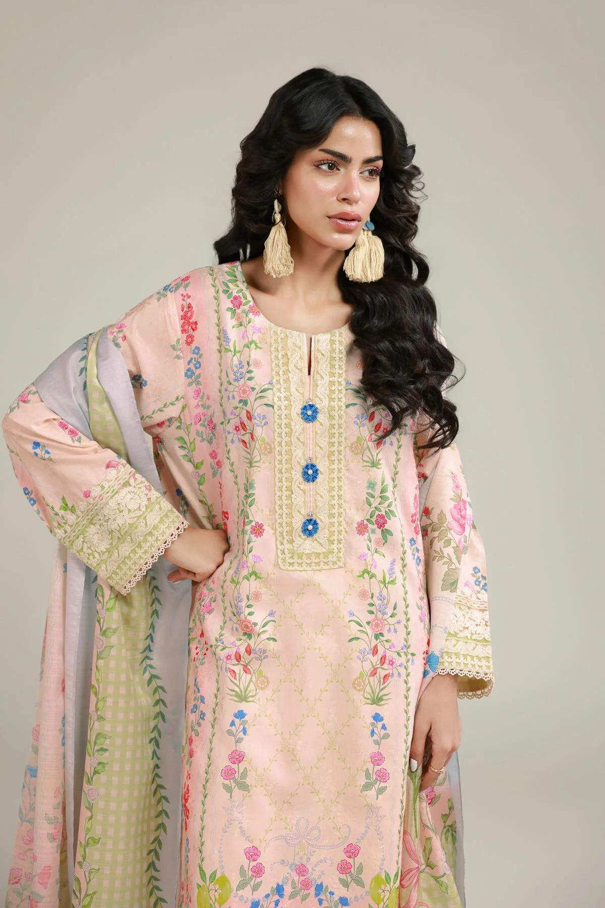 Khaadi T-A33-26-104FD1 3 Piece Spring Summer Collection 2026