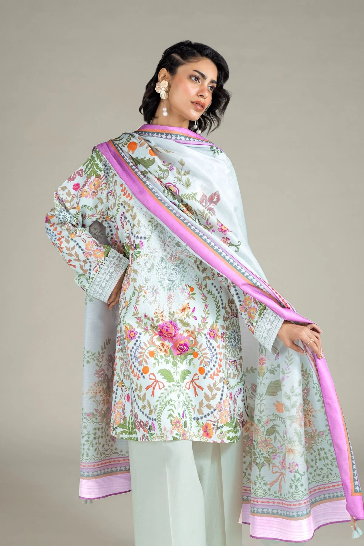Khaadi T-A33-26-104FH2 3 Piece Spring Summer Collection 2026