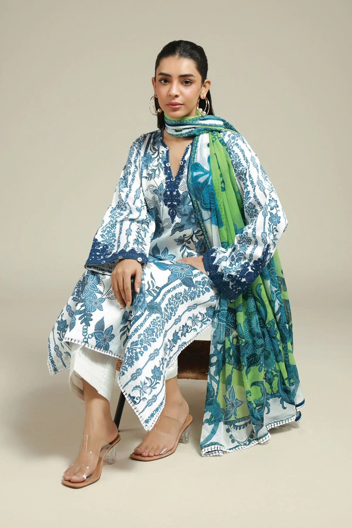 Khaadi T-A33-26-111FD1 3 Piece Spring Summer Collection 2026 - Image 2