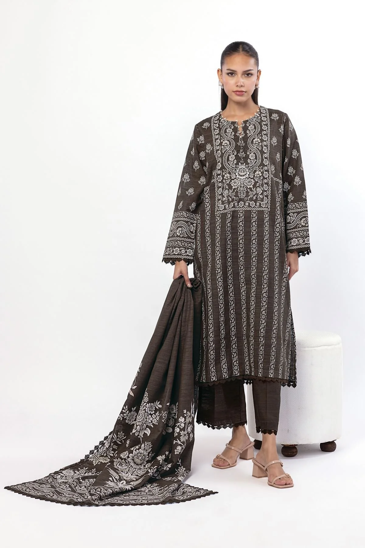 Khaadi Winter LKN97A Winter Collection 2025