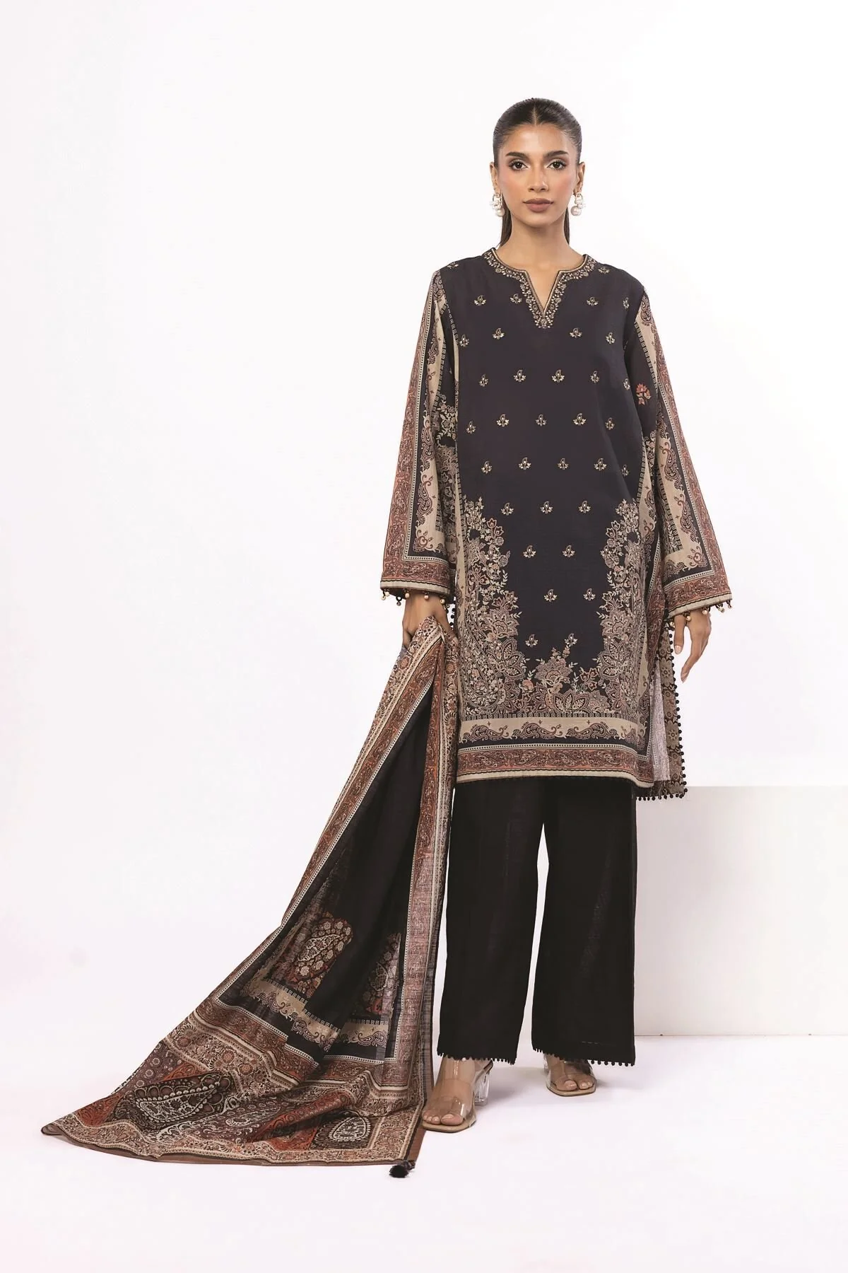 Khaadi Winter LKW77A Winter Collection 2025
