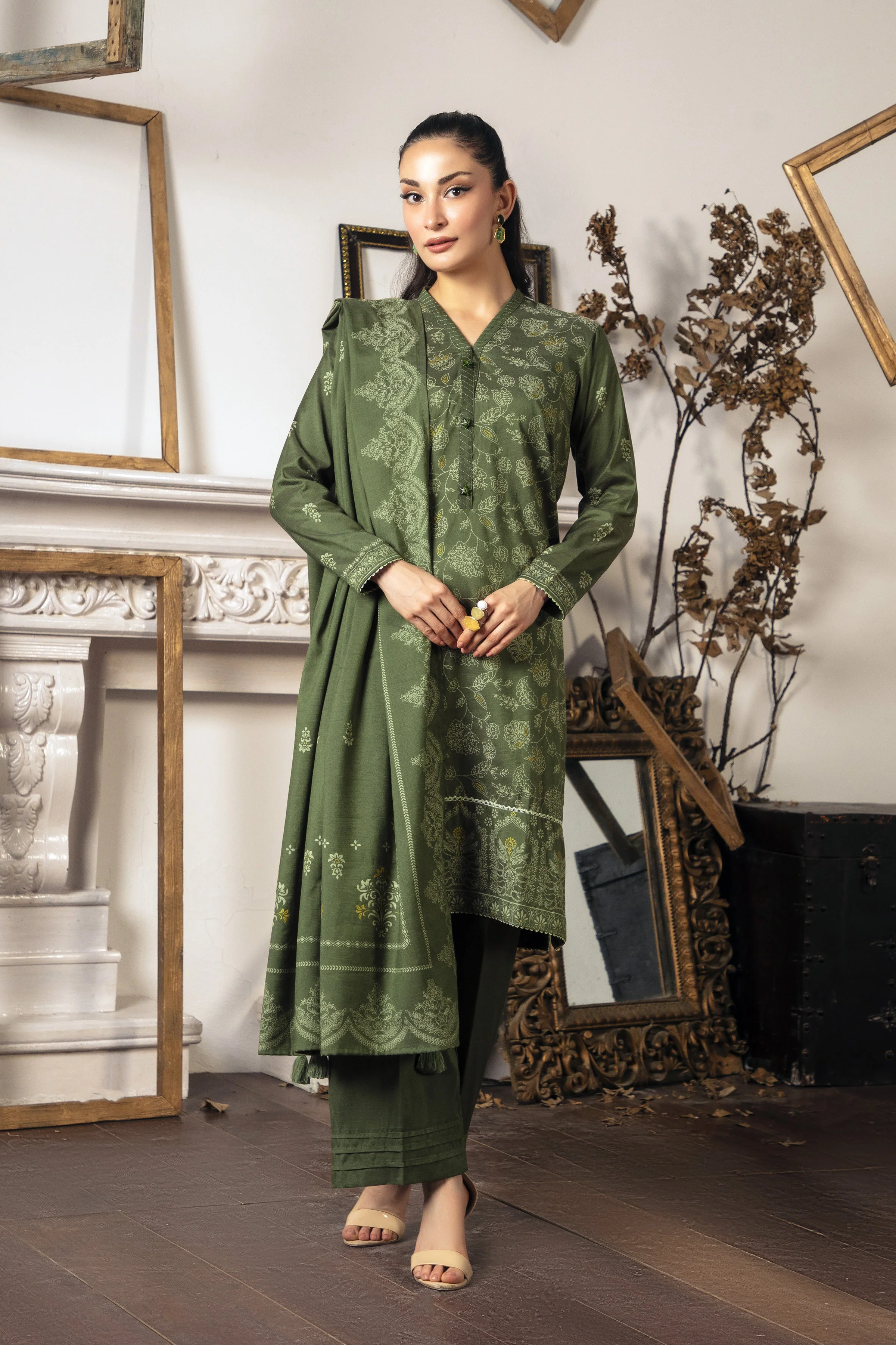 Lakhany LG-SG-0006-C Textured Pearl Printed Winter 2025 - Image 2