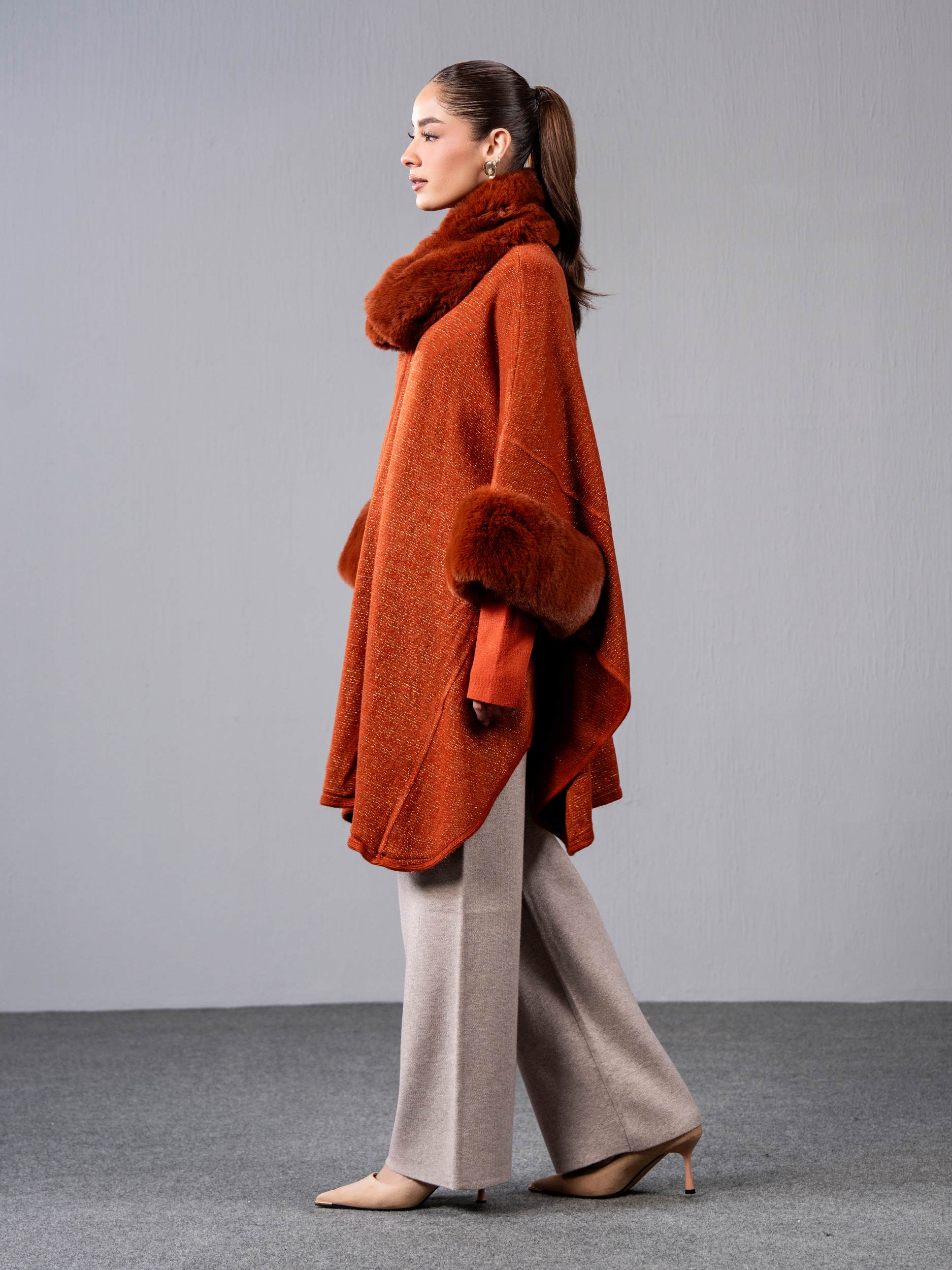 Limelight I9896CS-FRE-425-WoolenBlendCape Cape  2025 - Image 2
