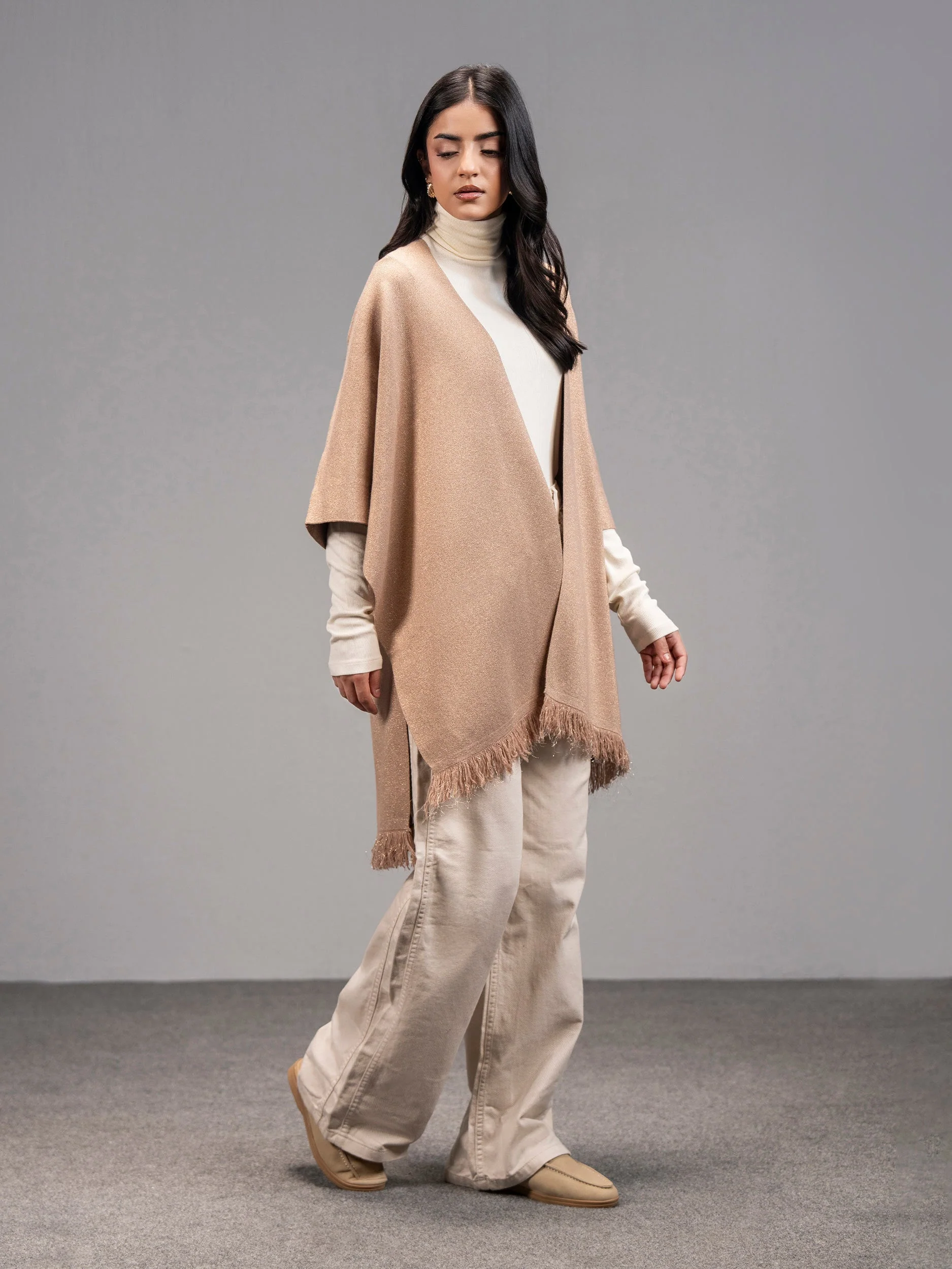 Limelight I9981CP-FRE-014-WoolenCape Cape 2025 - Image 2