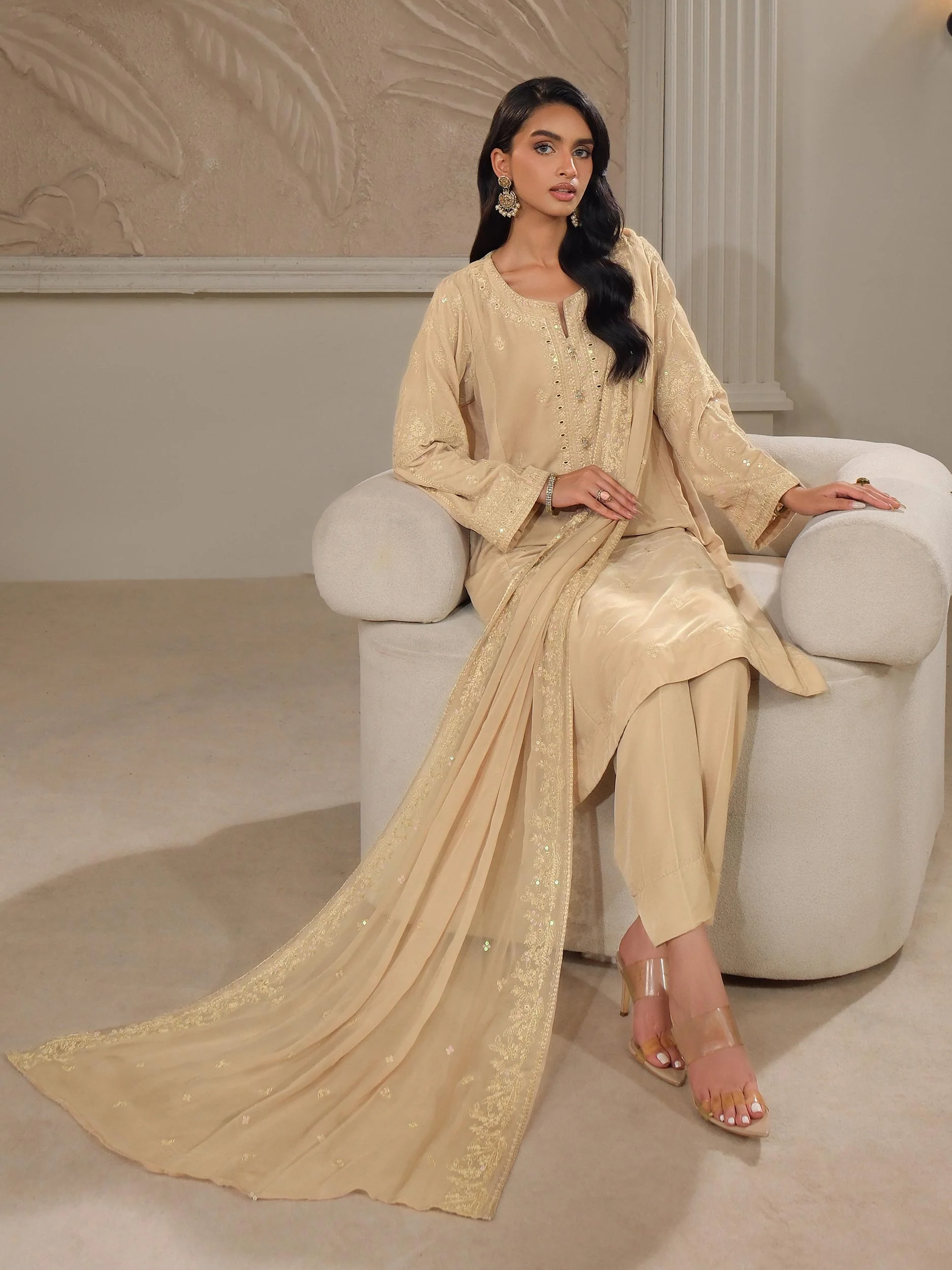 Limelight U3914SU-3PC-002 Winter Embroiderd Collection 2025 - Image 2