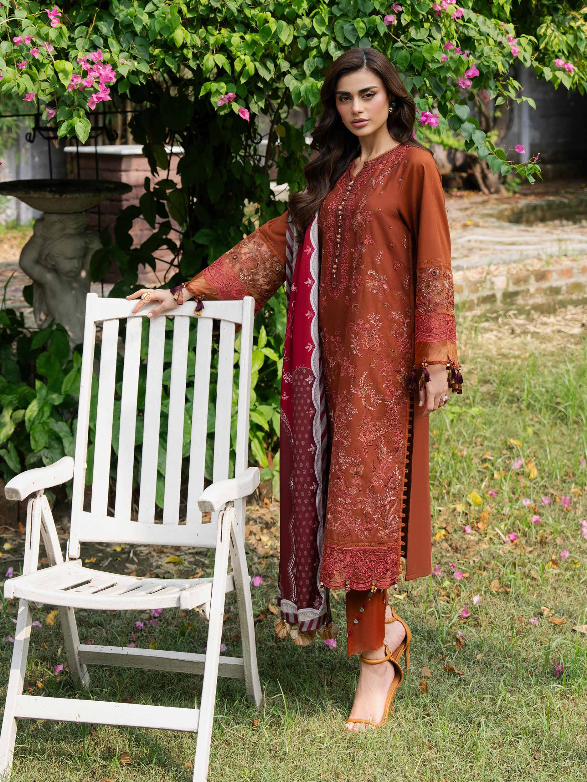Limelight U4048SU-3PC-091 Winter Embroiderd Collection 2025