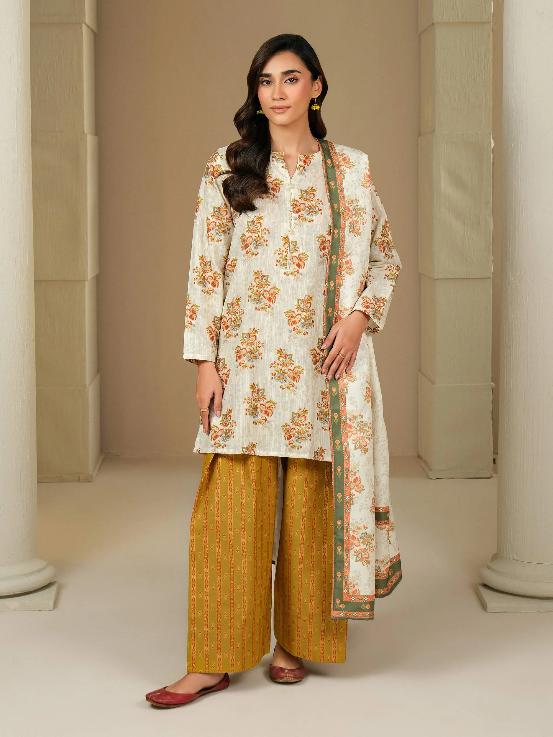 Limelight U4102SU-3PC-002 Printed Winter Collection 2025