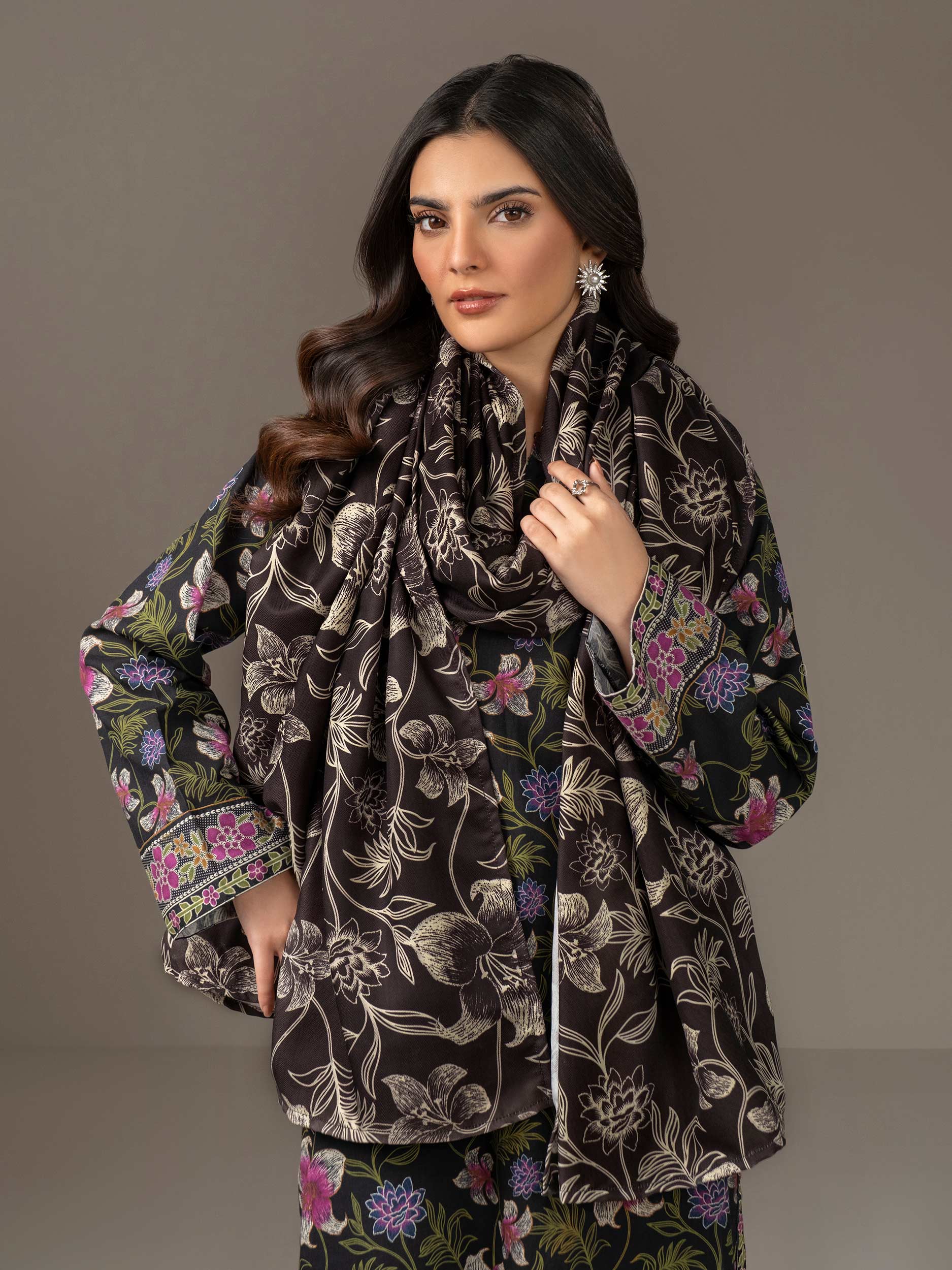 Limelight U4412SU-3PC-034 Printed Winter Collection 2025 - Image 2