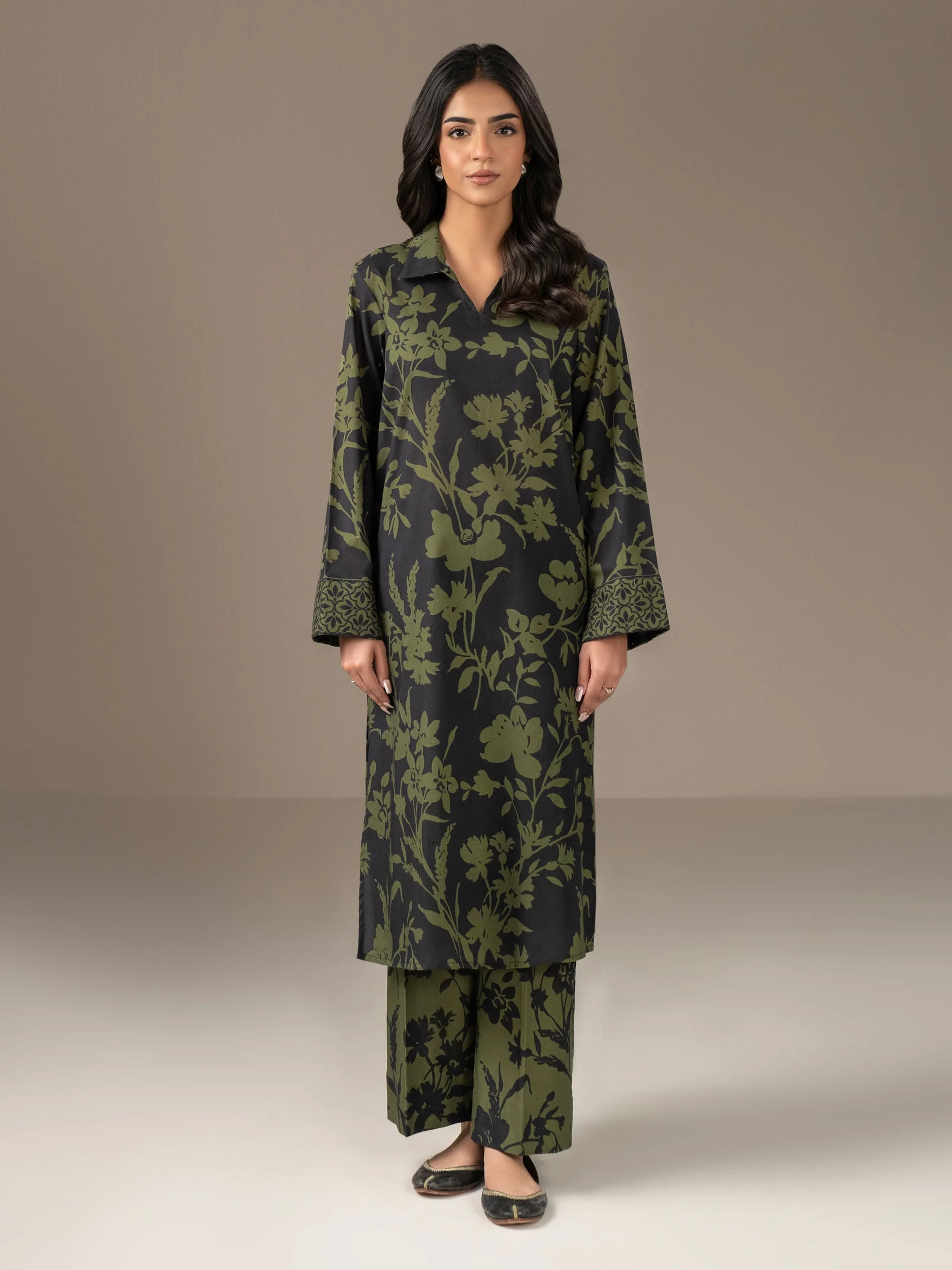 Limelight  U4426ST-2PC-034 Printed Winter Collection 2025