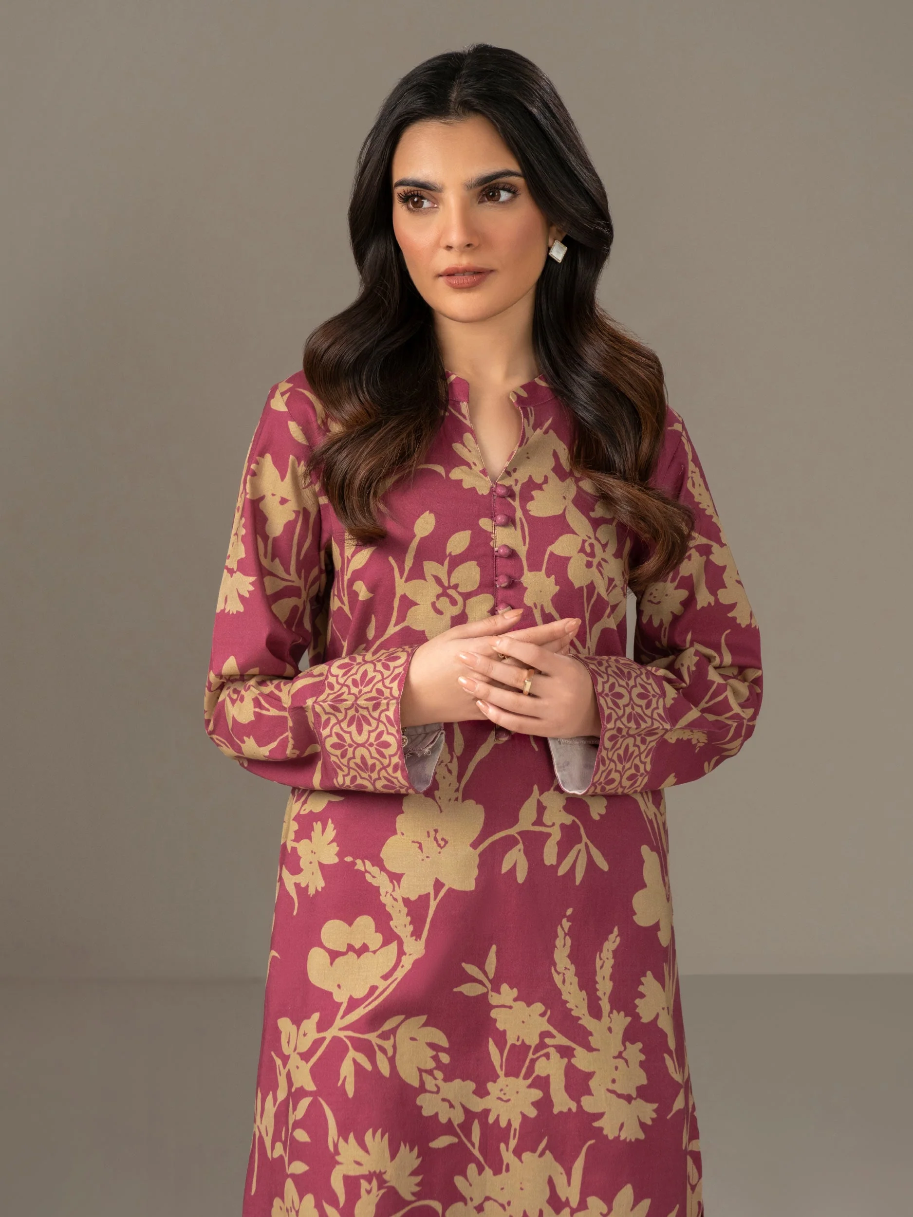 Limelight  U4426ST-2PC-582 Printed Winter Collection 2025 - Image 2