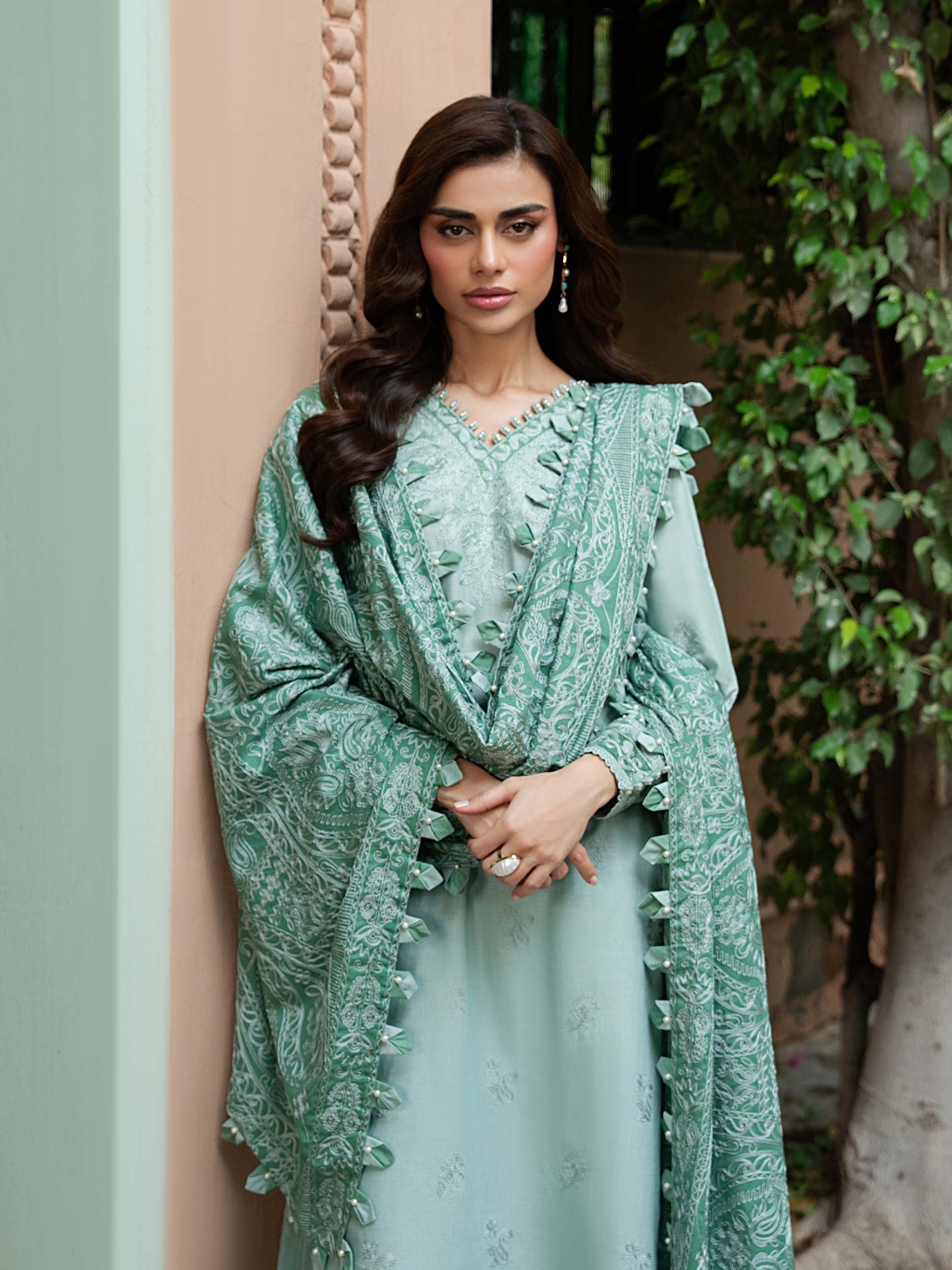 Limelight U4481SU-3PC-283 Winter Embroiderd Collection 2025
