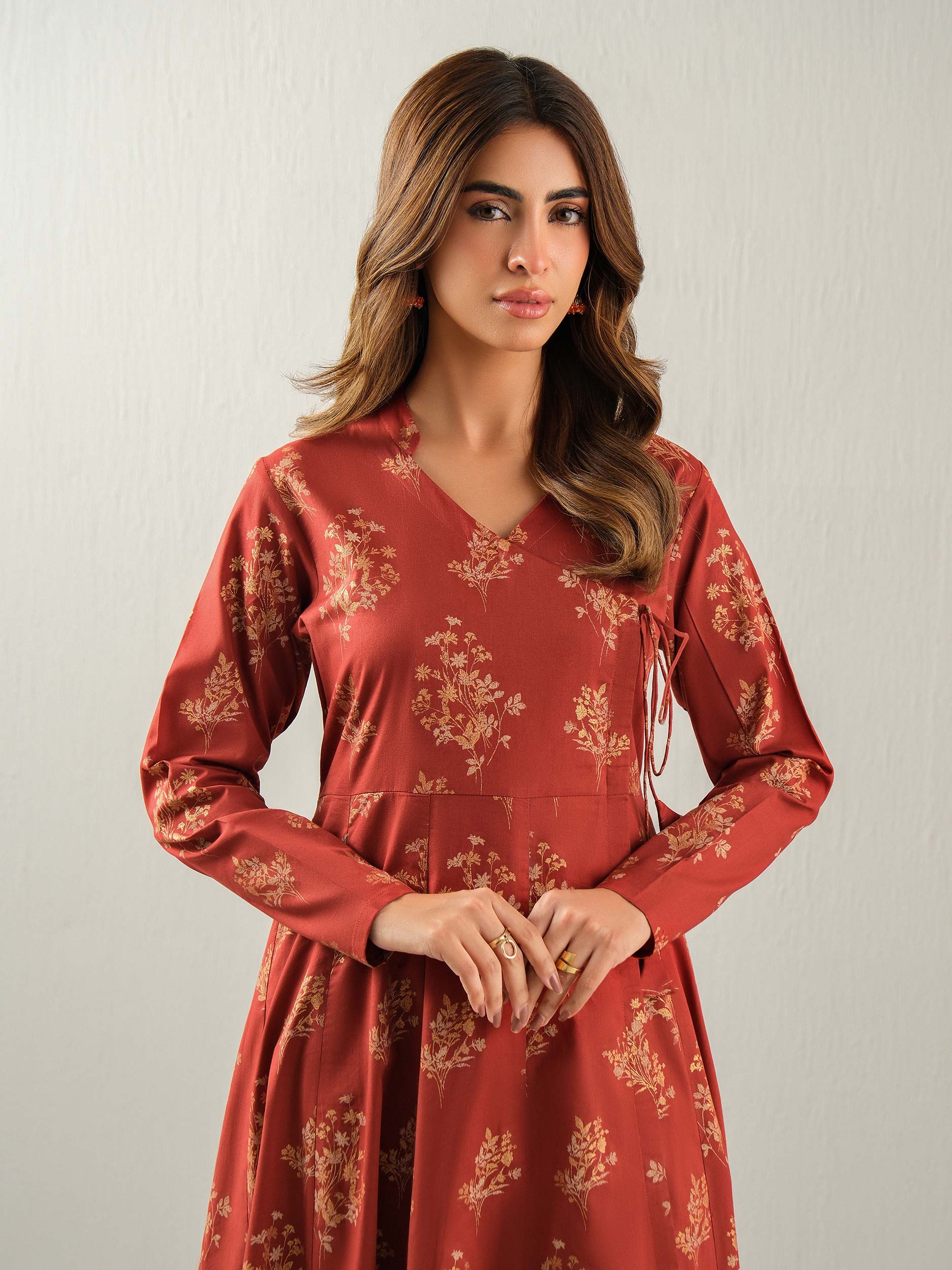 Limelight U4528SH-SSH-419 Printed Winter Collection 2025 - Image 2