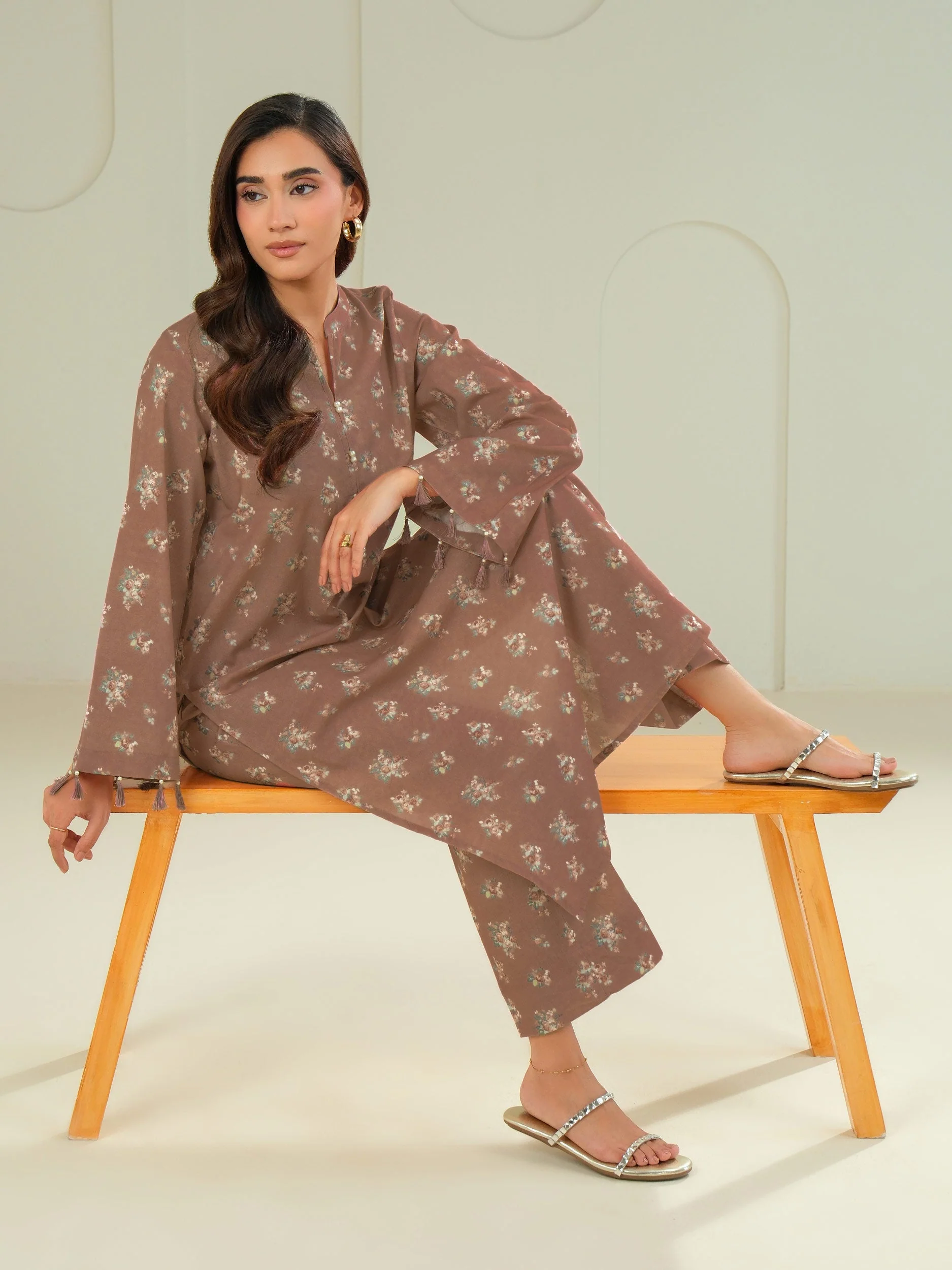 Limelight U4541SH-SSH-489 Printed Winter Collection 2025 - Image 2