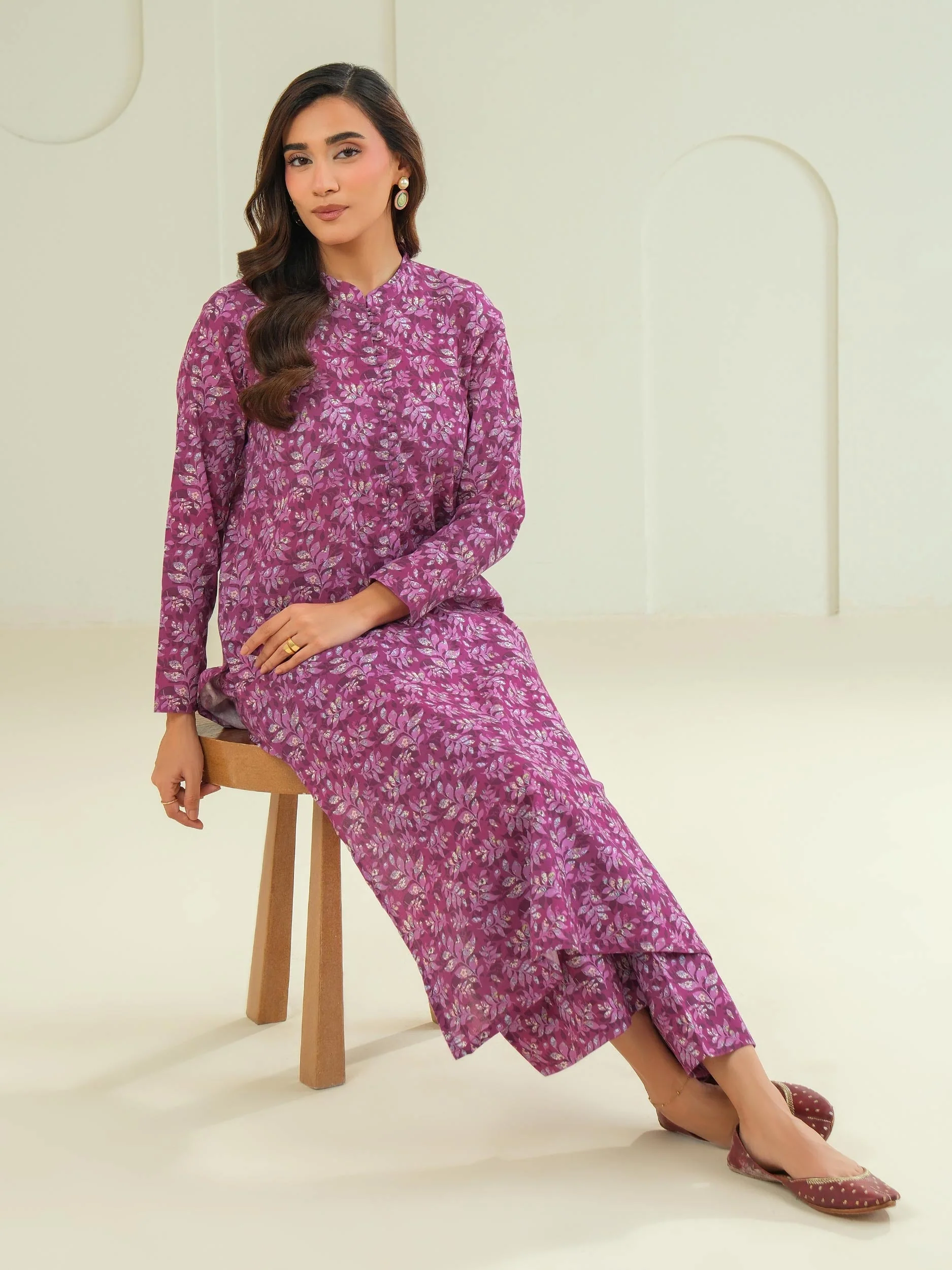 Limelight U4549SH-SSH-597 Printed Winter Collection 2025 - Image 2