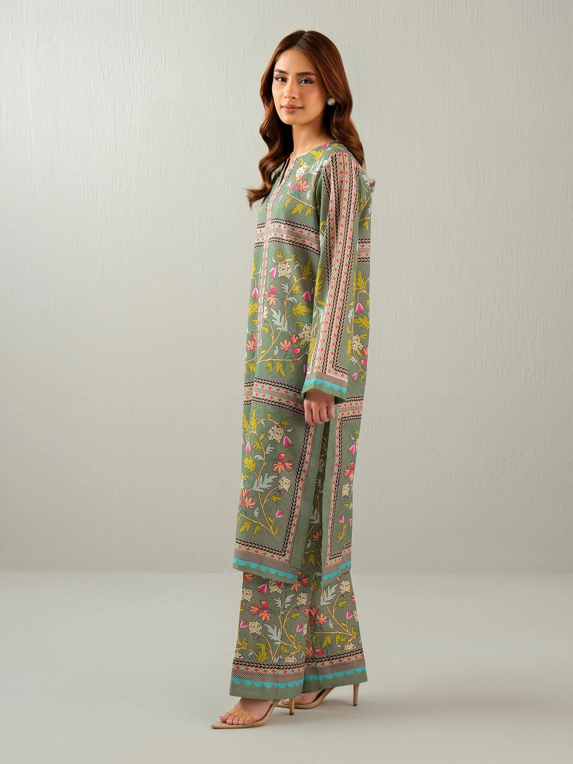 Limelight  U4615ST-2PC-227 Printed Winter Collection 2025 - Image 2
