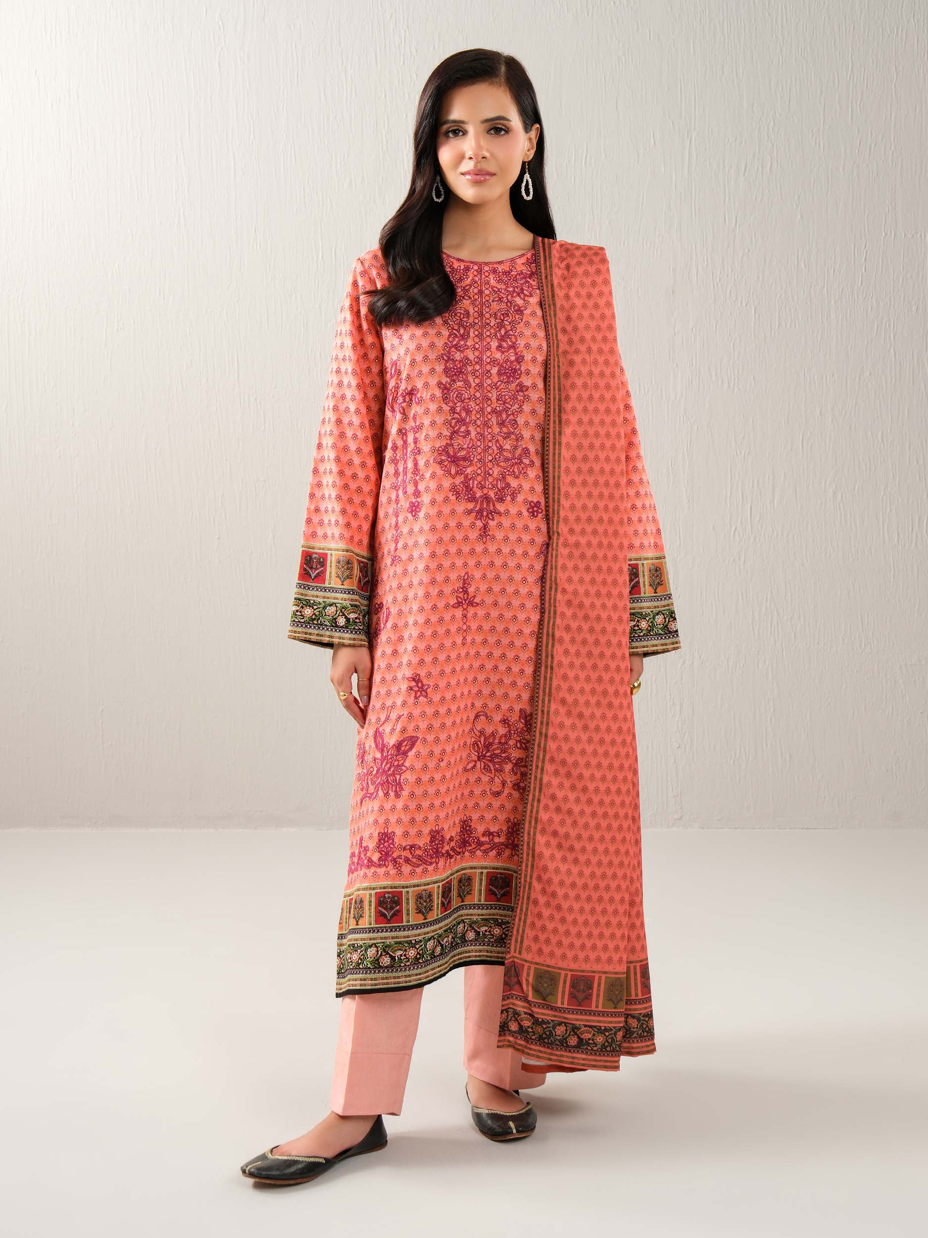 Limelight U4646SU-3PC-451 Winter Embroiderd Collection 2025