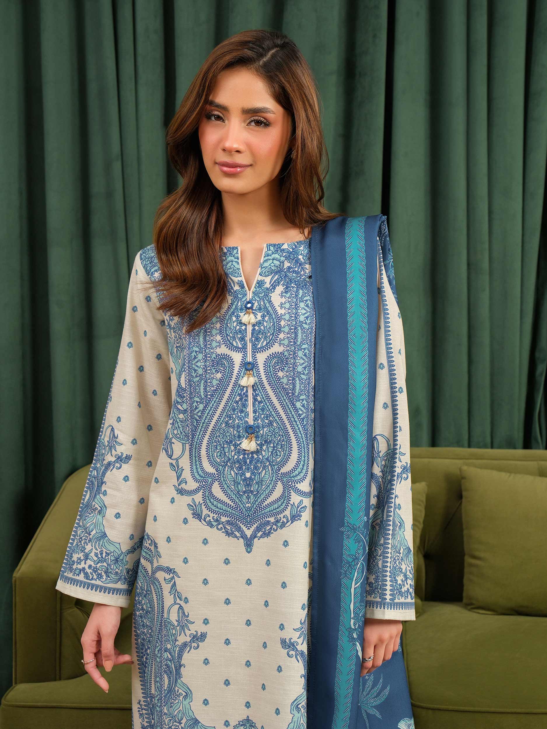 Limelight U4682SD-2PC-014 Printed Winter Collection 2025 - Image 2