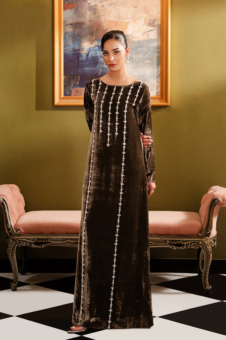 Lulusar Kayaal Dress Noir By Morich 2026