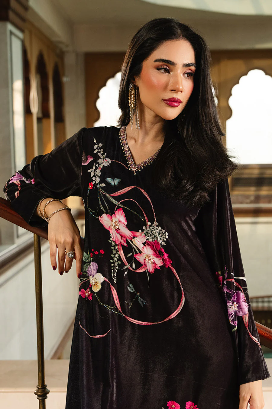 Lulusar Vasaal Dress Velvet Dusk By Morich 2025 - Image 2