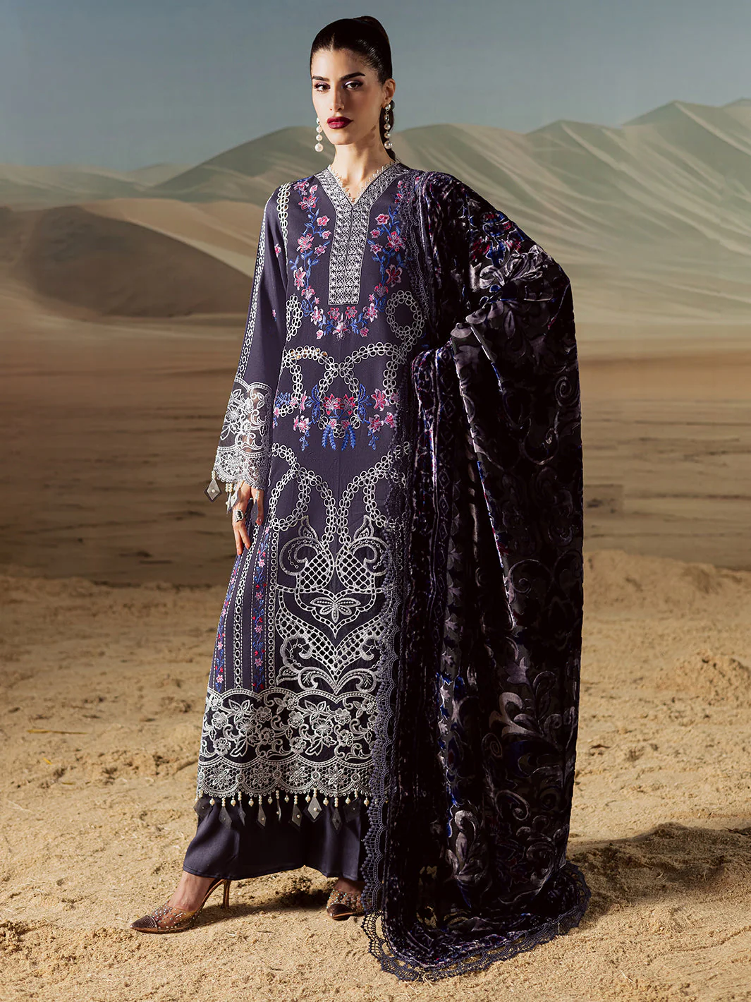 Mahnur  CK-005 | 3 PC Kotrai Winter Collection 2025