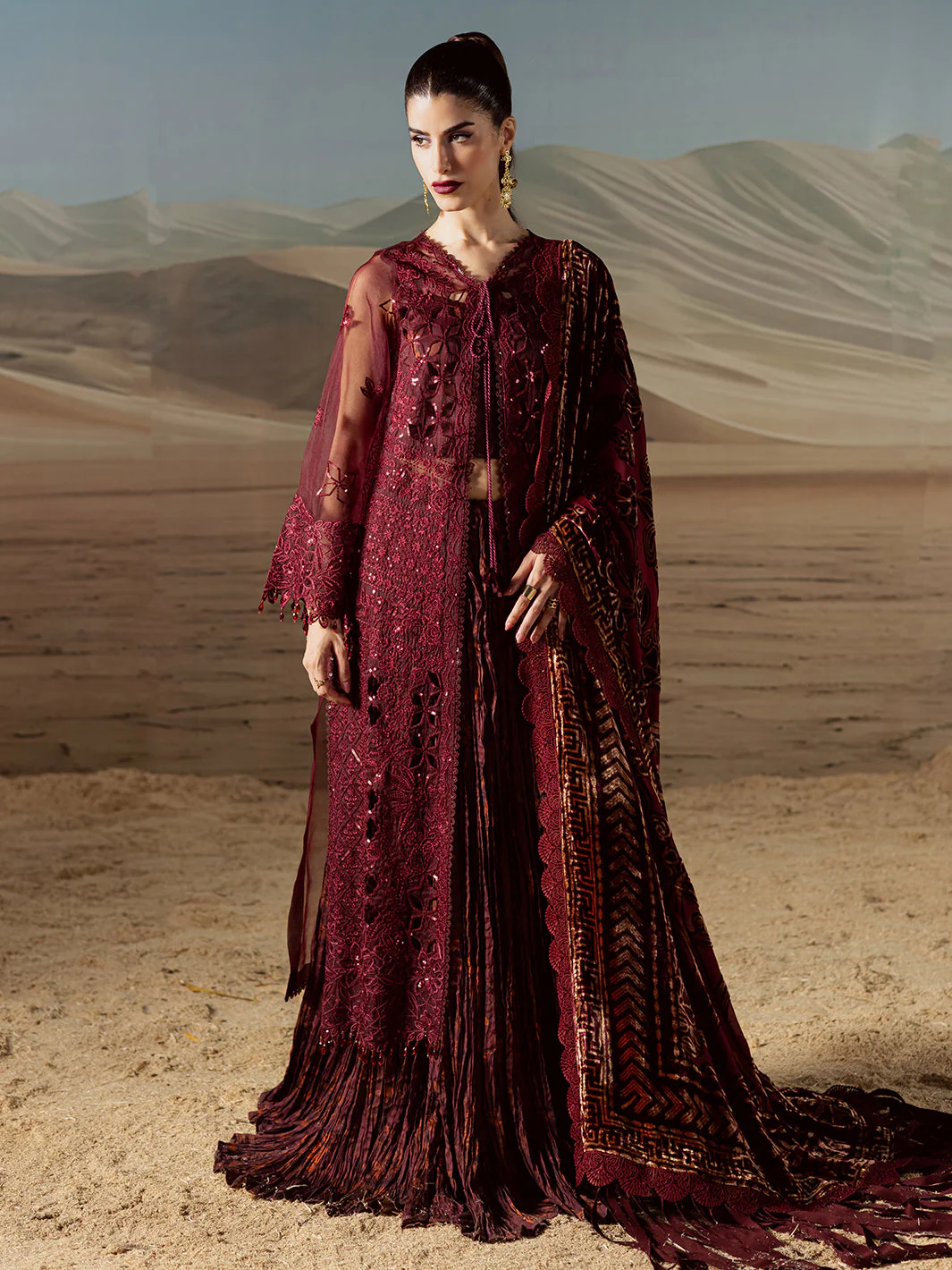 Mahnur CK-007 | 3 PC Kotrai Winter Collection 2025