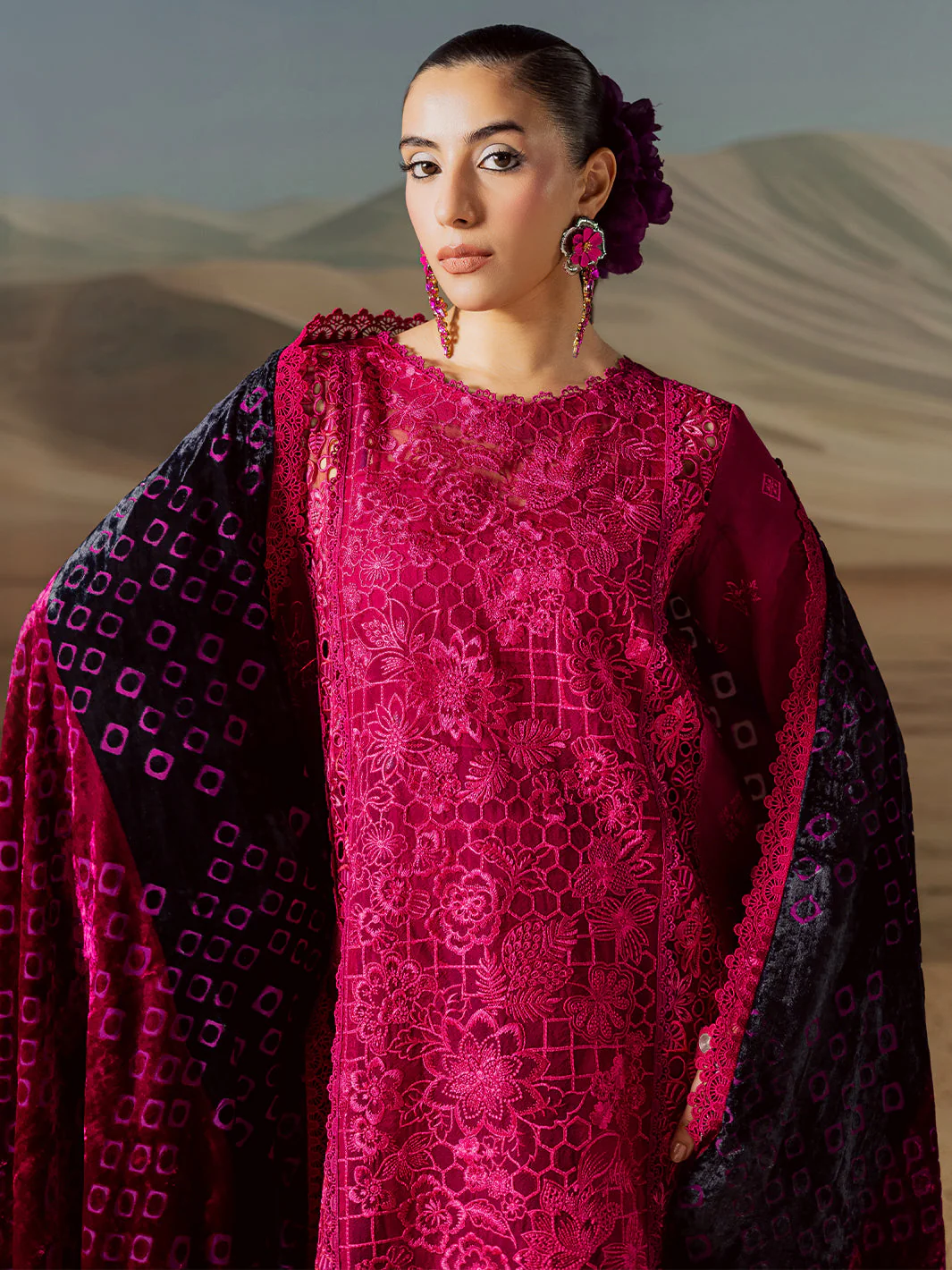 Mahnur CK-011 | 3 PC Kotrai Winter Collection 2025 - Image 2