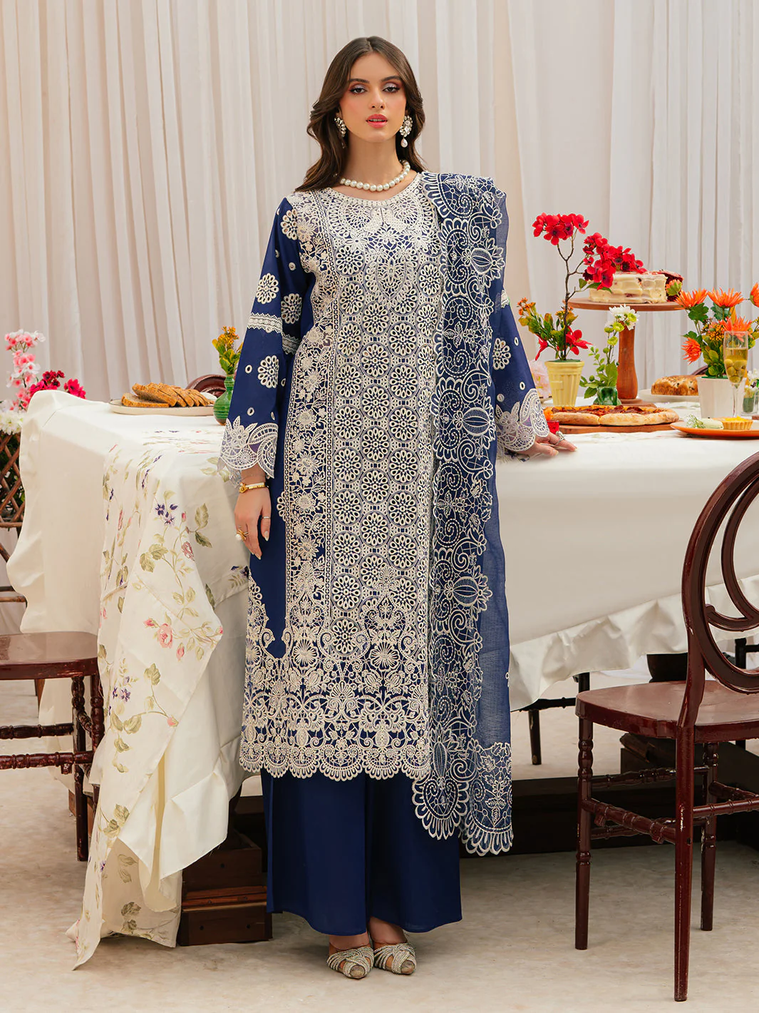 Mahnur Elysium Allenura Luxury Lawn 2024