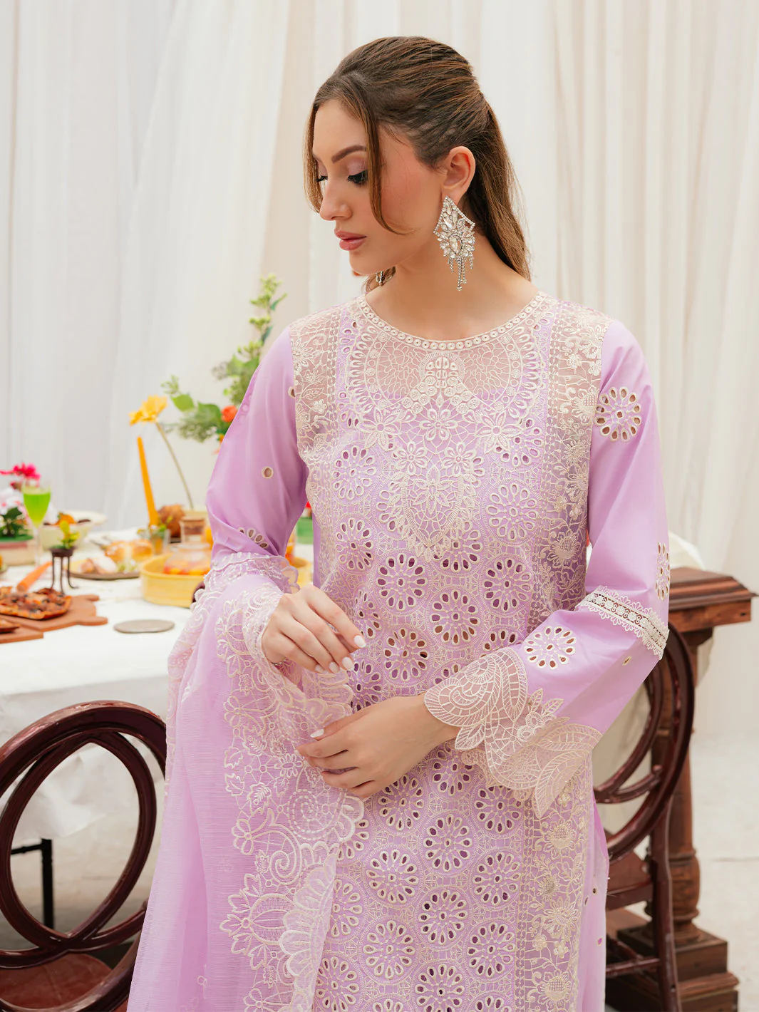 Mahnur Harmony Allenura Luxury Lawn 2024 - Image 2