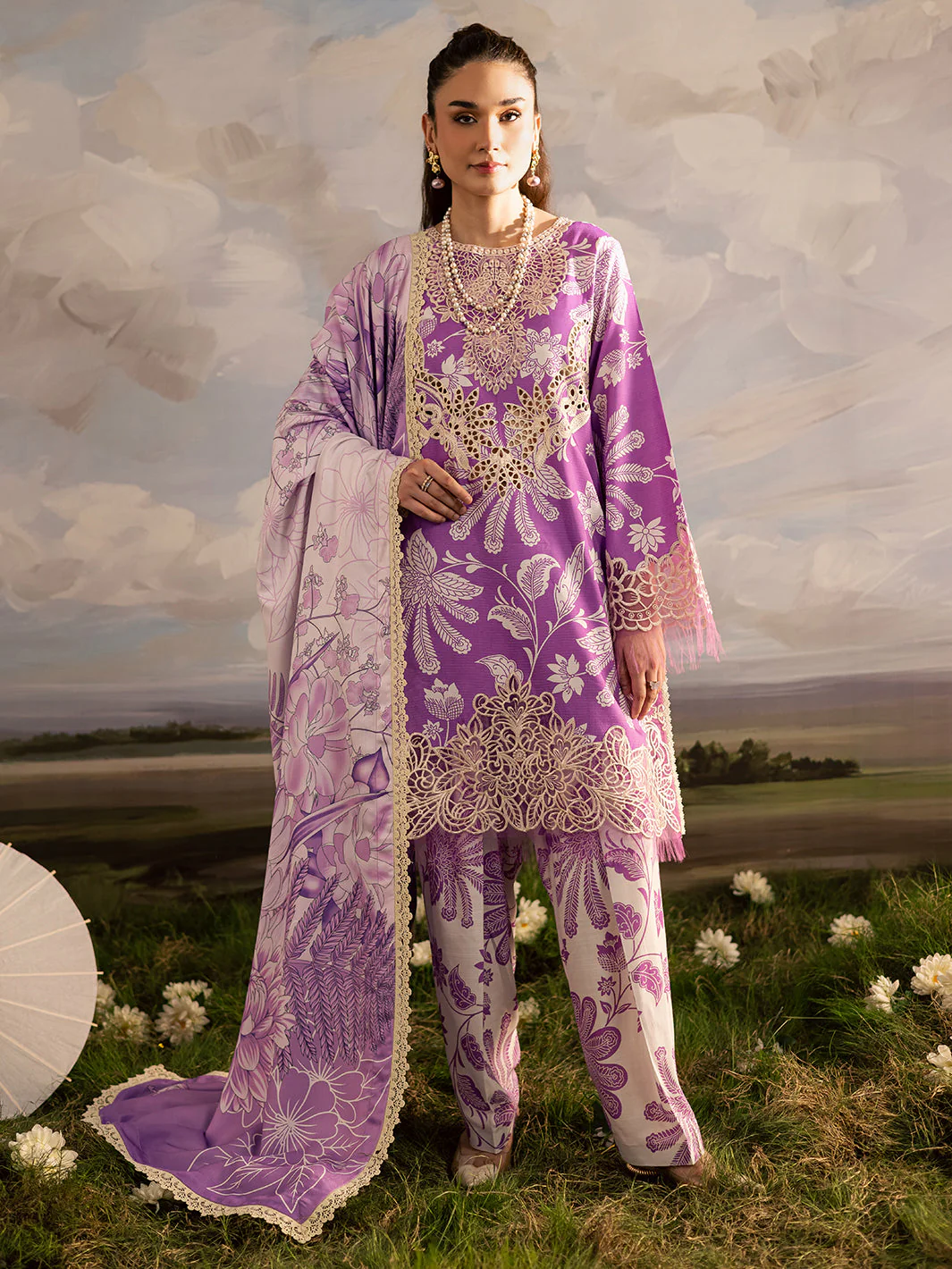 Mahnur K - 10 | 3 PC LINEN Winter Collection 2025