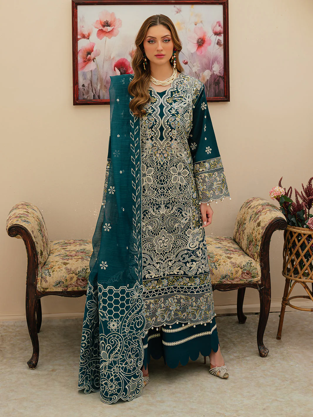 Mahnur Tuscany Allenura Luxury Lawn 2024