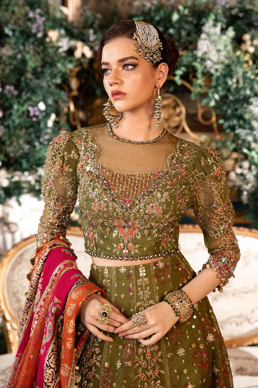 Maria B BD-2906 Mboridered Collection 2024 - Image 2