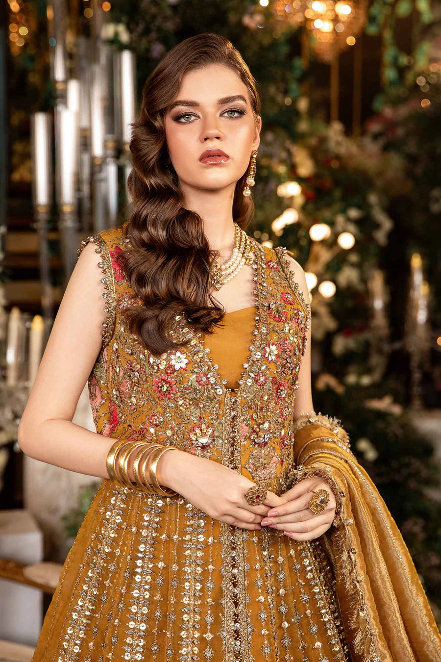 Maria B BD-2907 Mboridered Collection 2024 - Image 2
