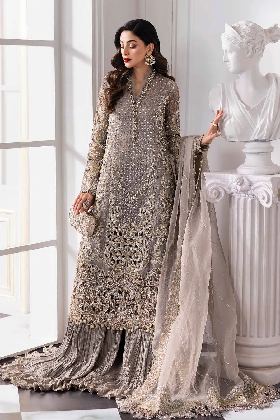 Maria B BD-3006 Mbroidered Wedding Collection 2025