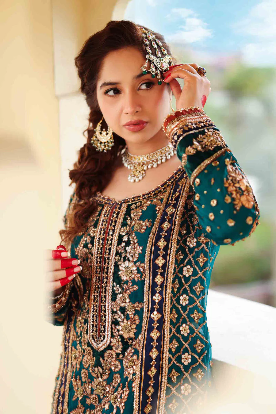 Maria B Begum Jahanara FX-892 Bridals 2025 - Image 2